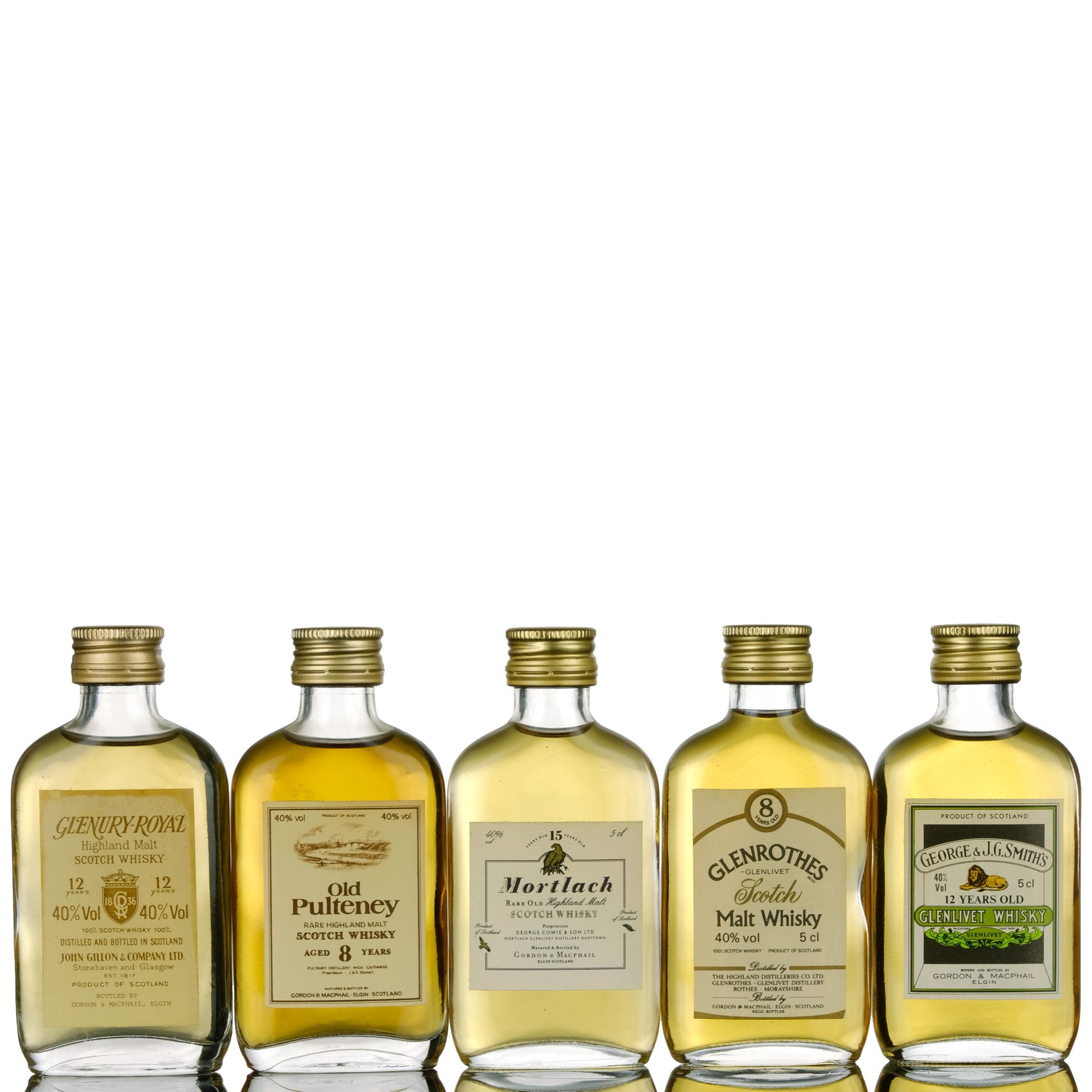 5 X Gordon Macphail Miniatures