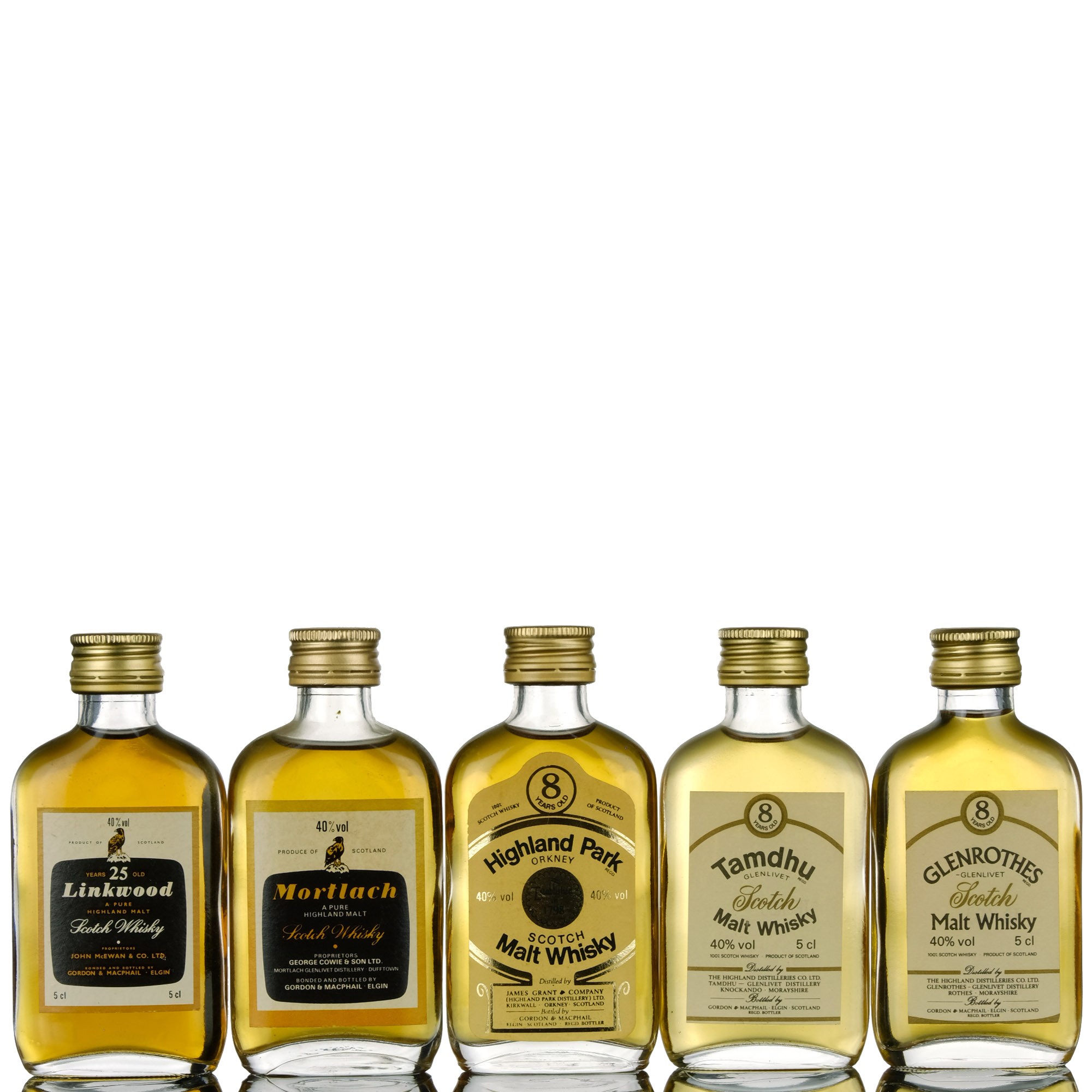 5 X Gordon Macphail Miniatures