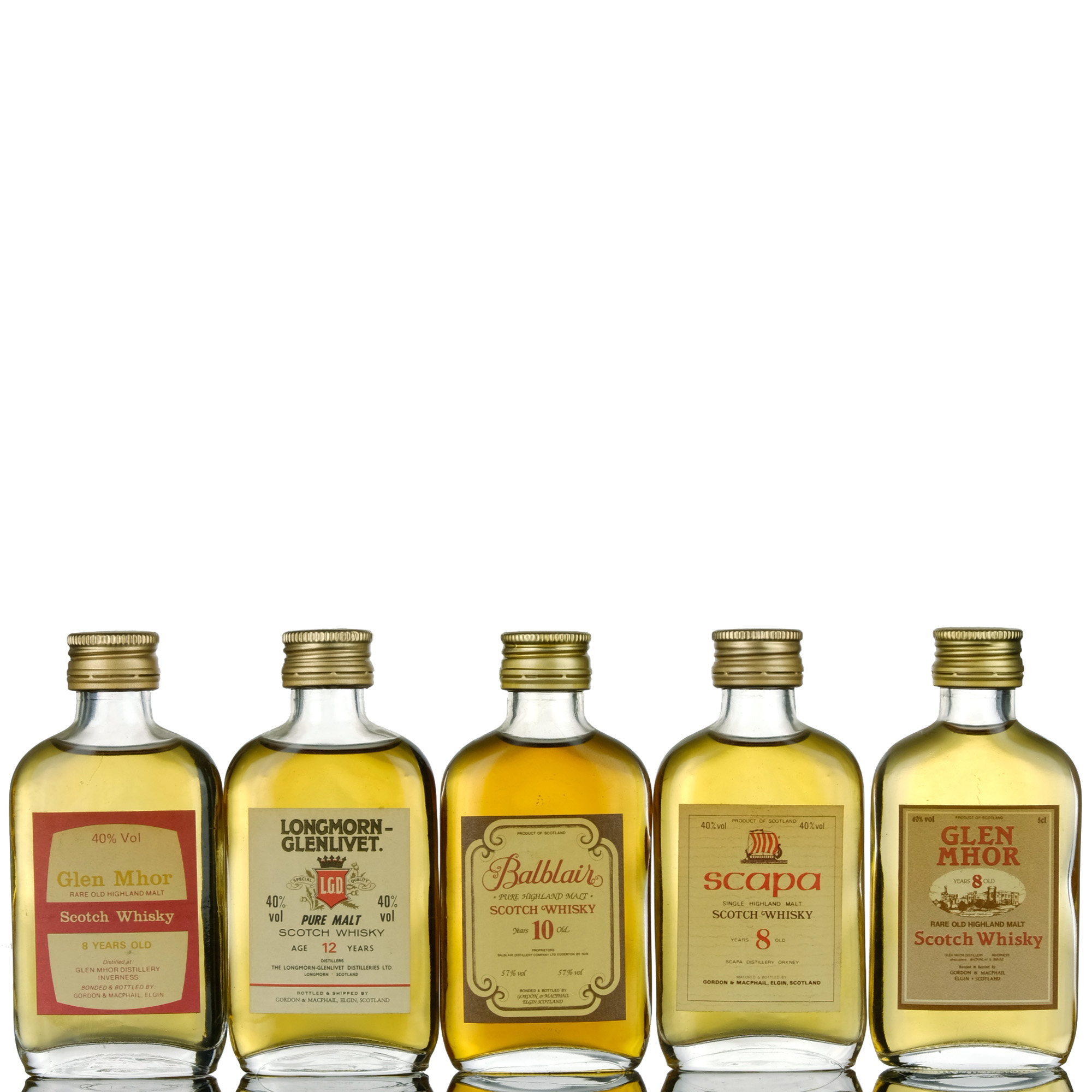 5 X Gordon Macphail Miniatures