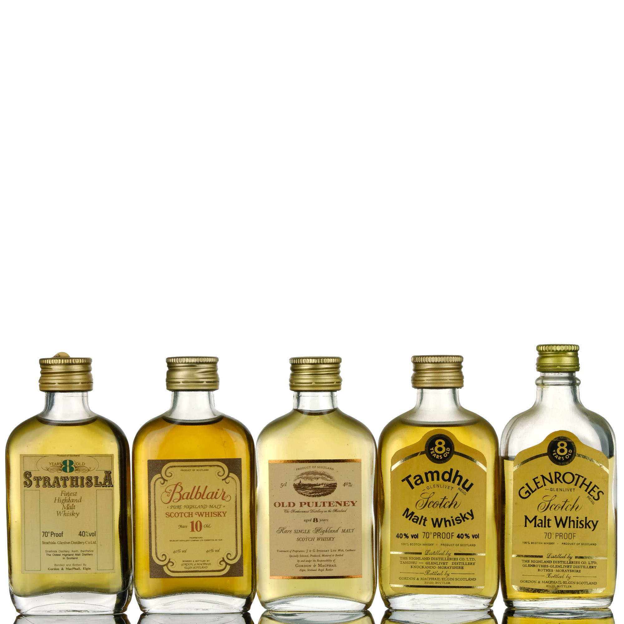 5 X Gordon Macphail Miniatures