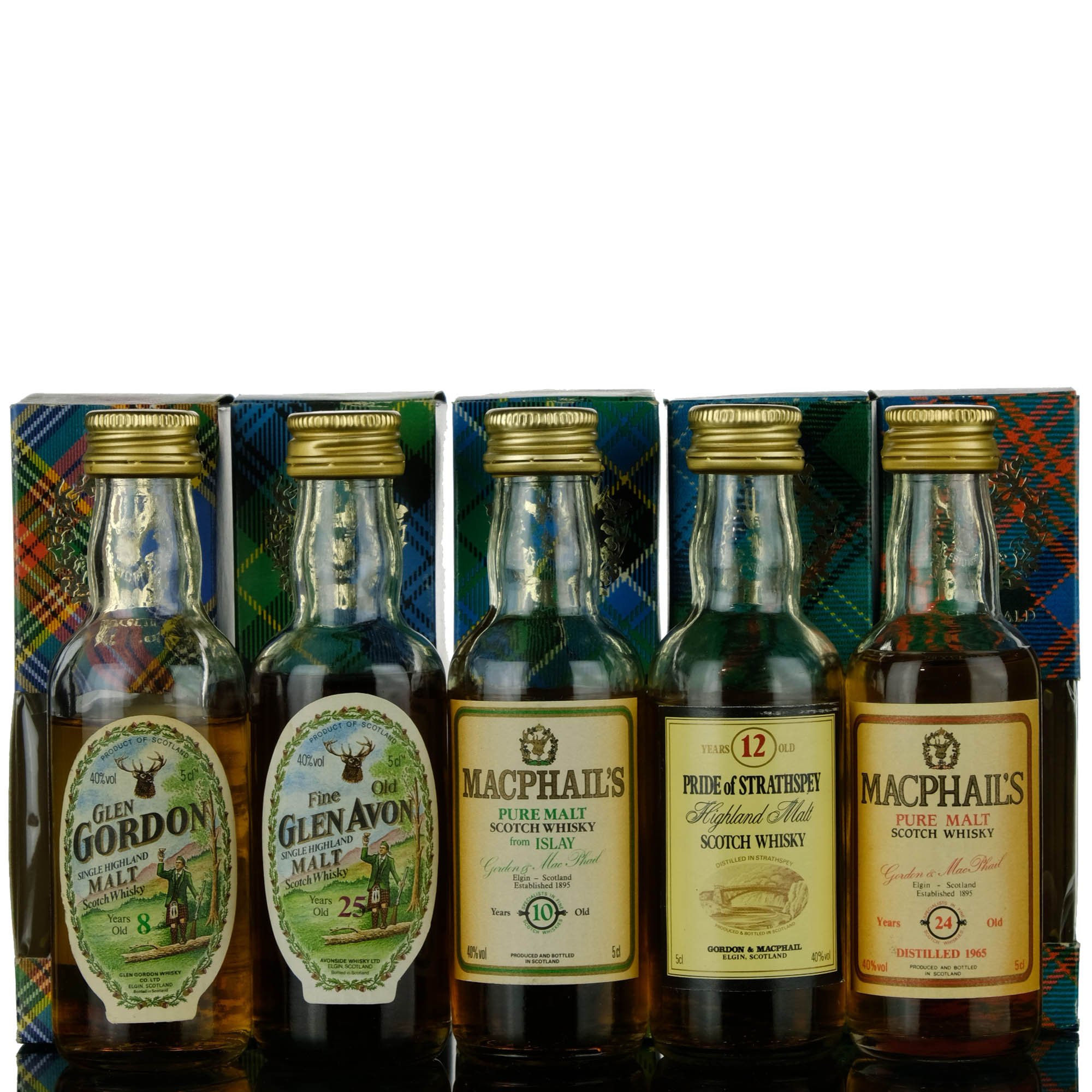 5 X Gordon Macphail Miniatures