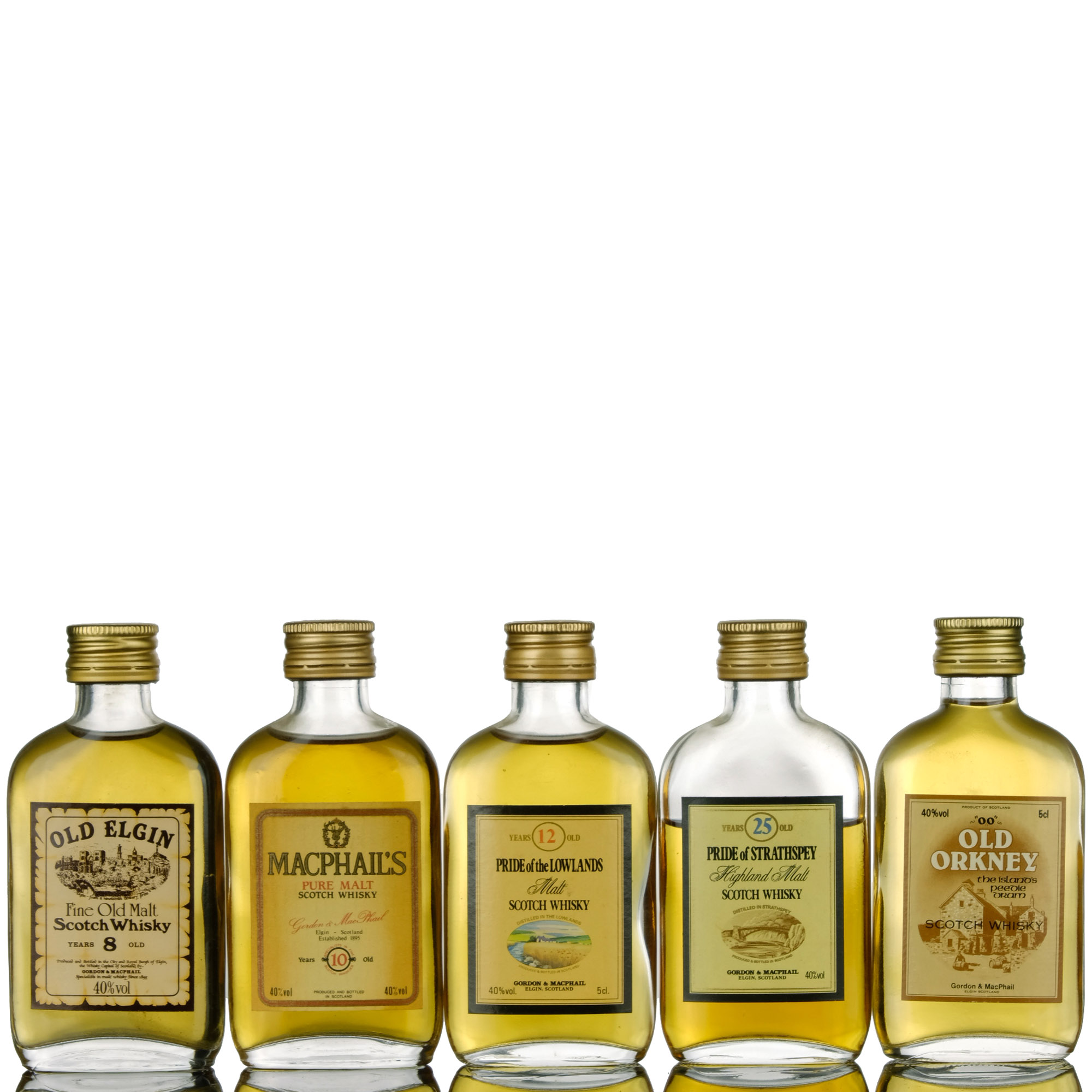 5 X Gordon Macphail Miniatures
