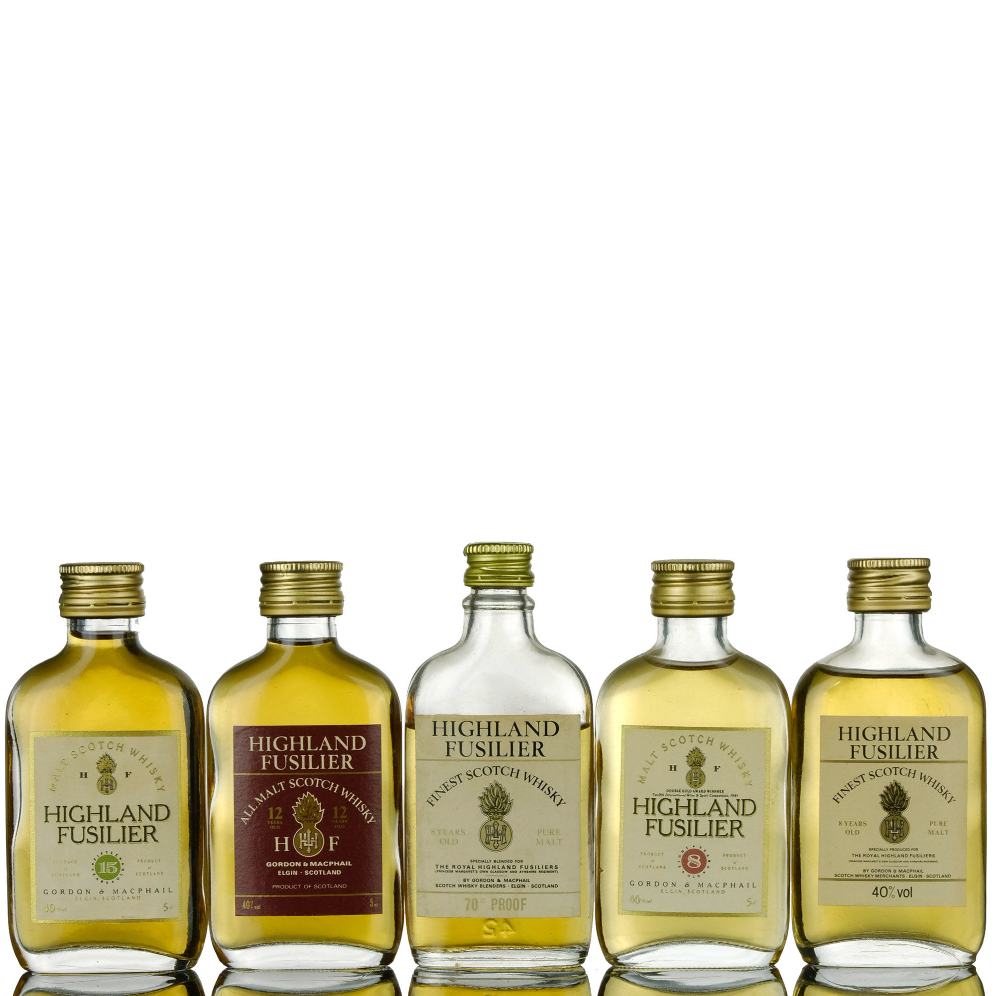 5 X Gordon Macphail Miniatures