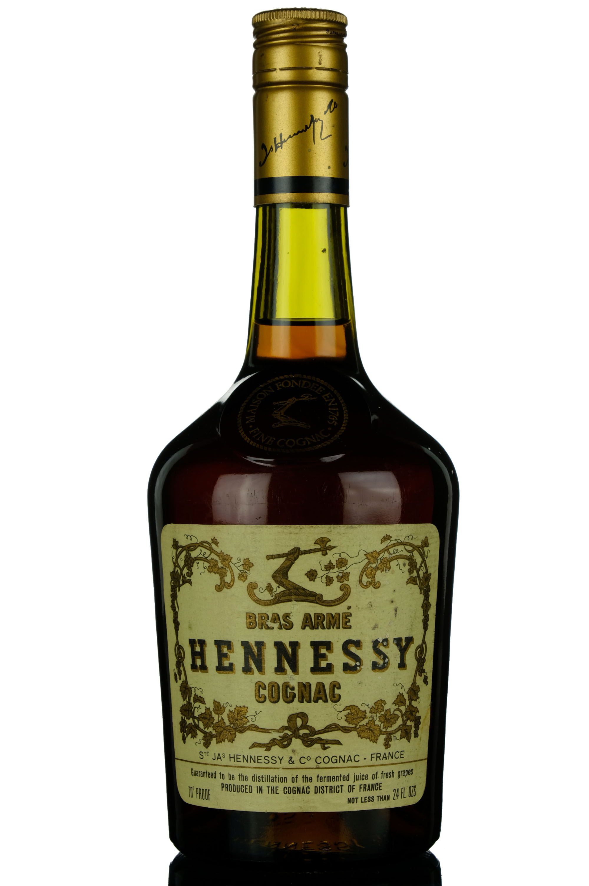 Hennessy Bras Arme Cognac 1970s