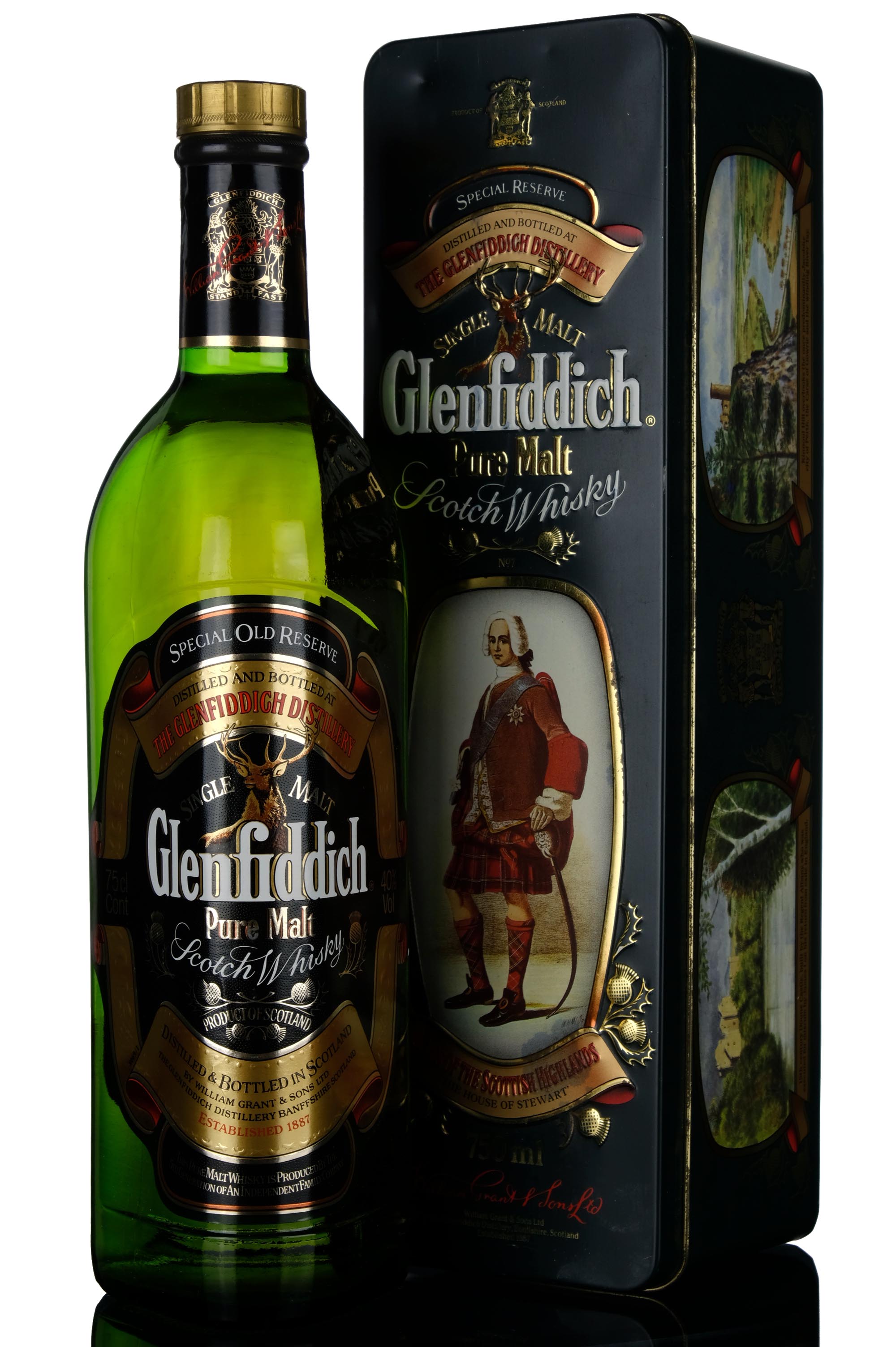 Glenfiddich Special Old Reserve 1980s Clans Of The Scottish Highlands The House Of S