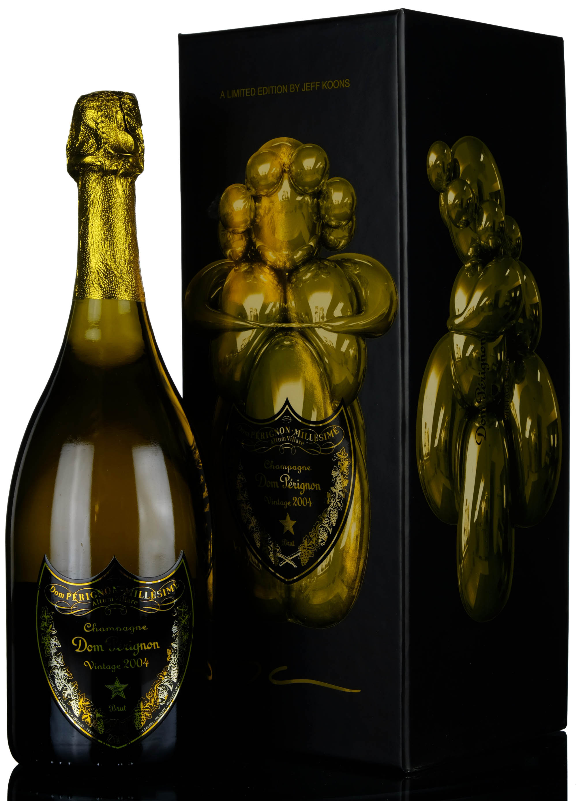 Moet Chandon Dom Perignon 2004 Vintage Champagne Jeff Koons Limited Edition