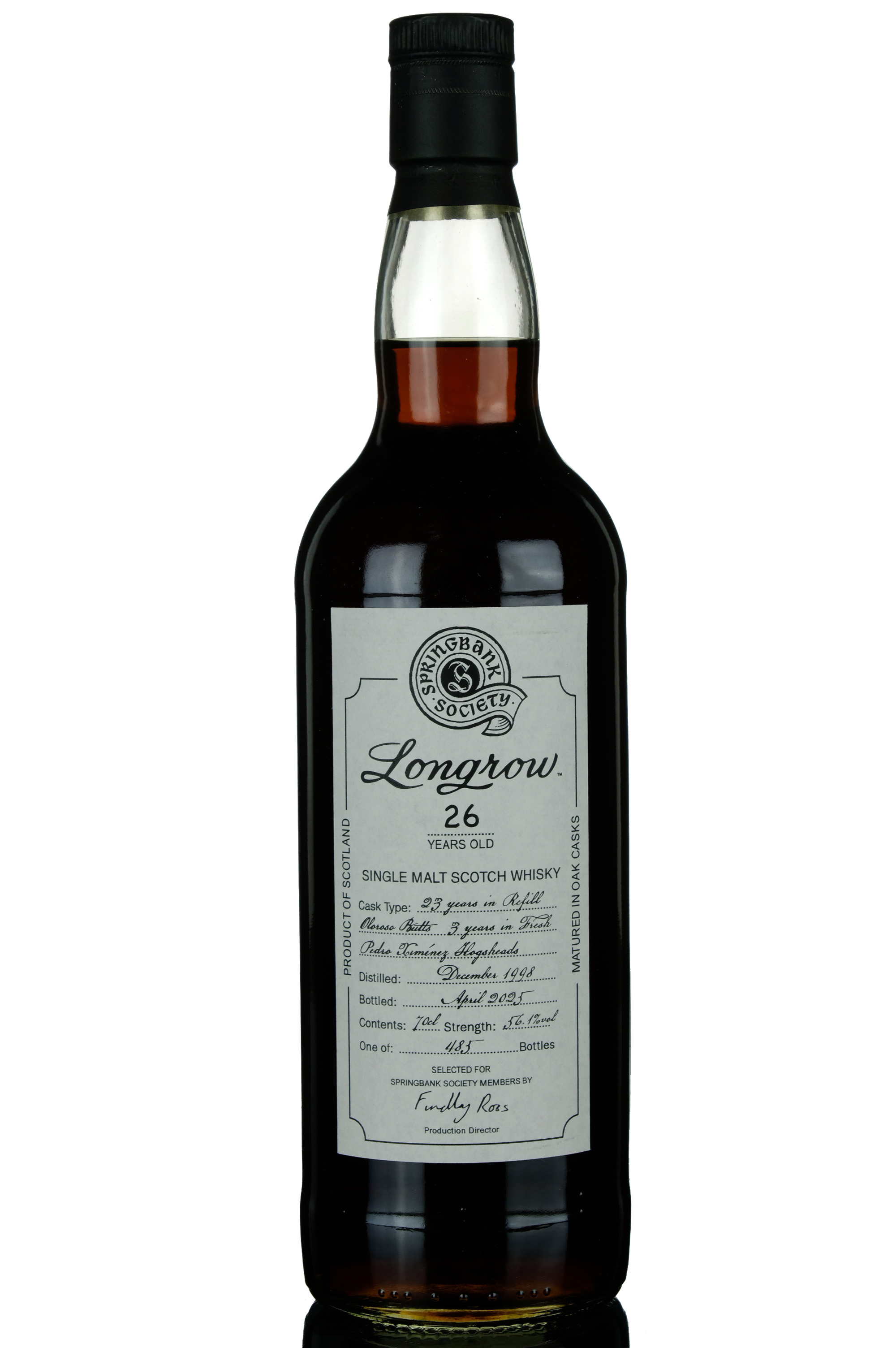 Longrow 1998-2025 - 26 Year Old - Society Exclusive