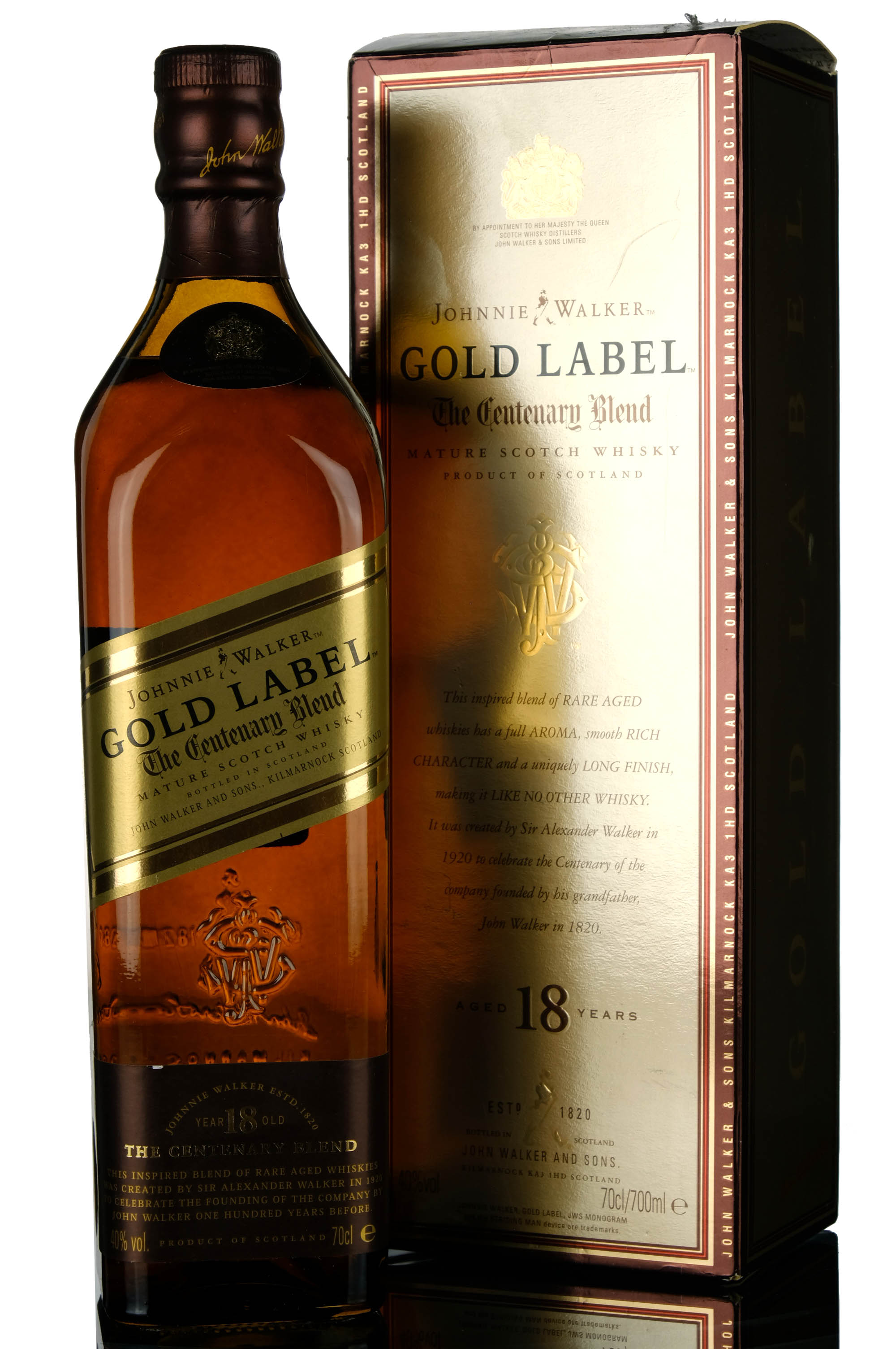 Johnnie Walker 18 Gold Label The Centenary Blend