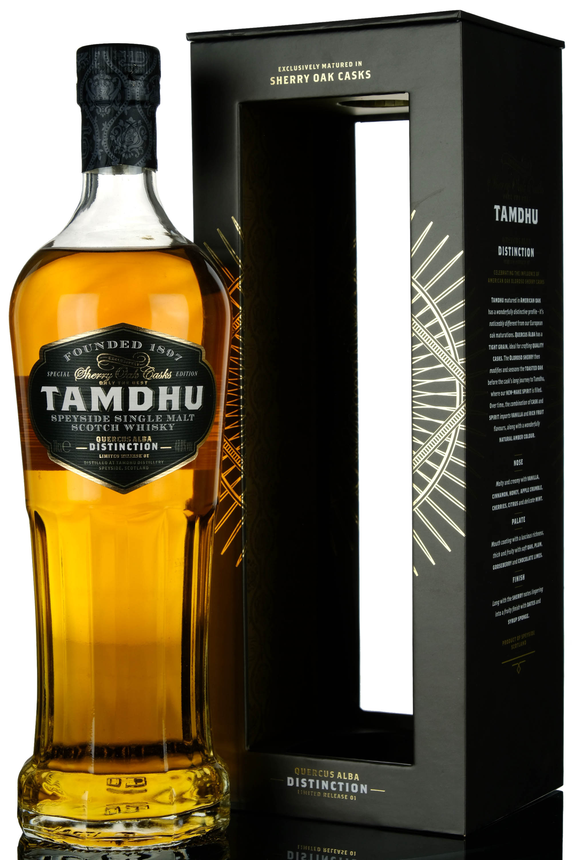 Tamdhu Distinction Quercus Alba Limited Release 1 2021 Release