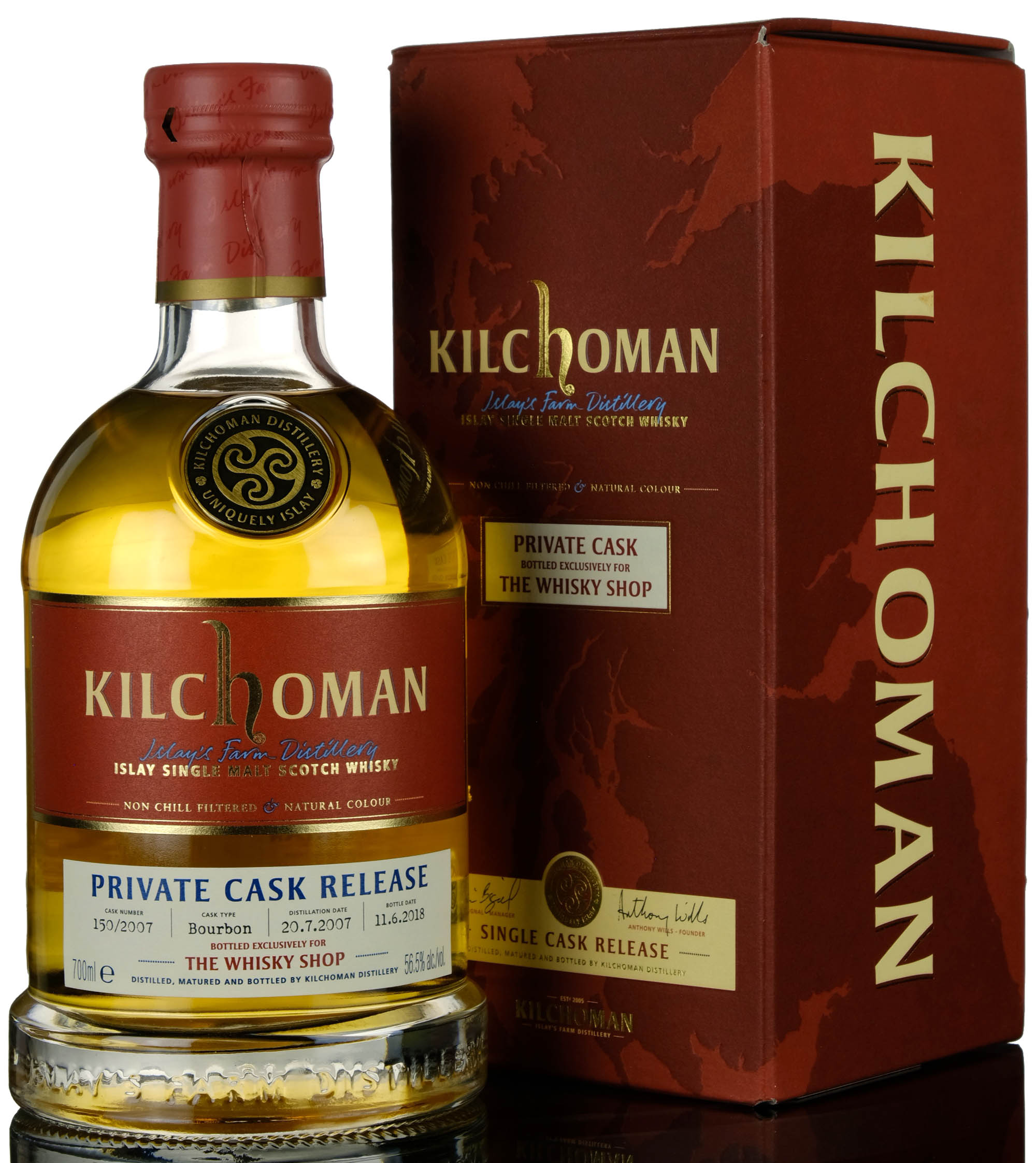 Kilchoman 20072018 Single Cask 150 The Whisky Shop Exclusive