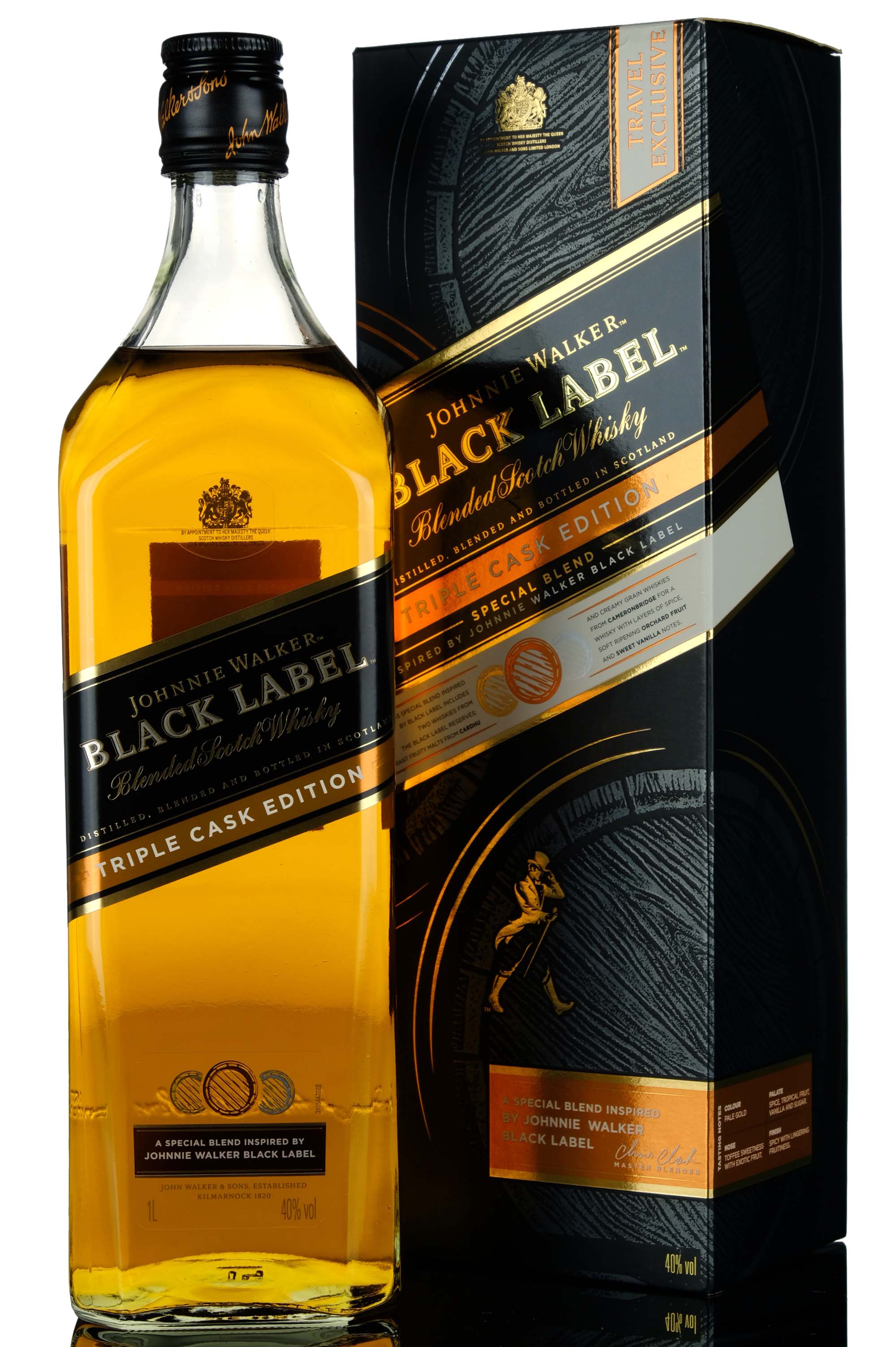 Johnnie Walker Black Label Triple Cask Edition Travel Exclusive