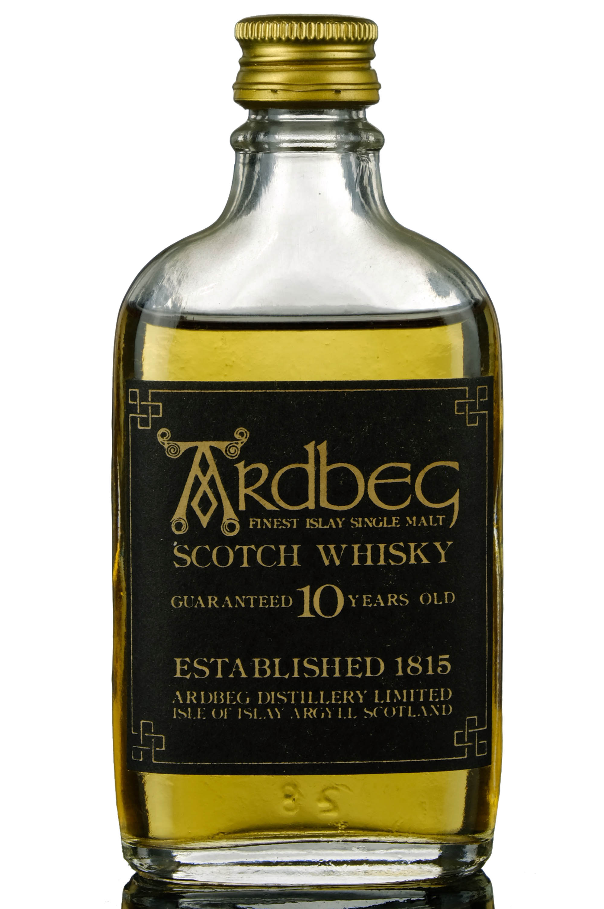 Ardbeg 10 Guaranteed 1980s Miniature