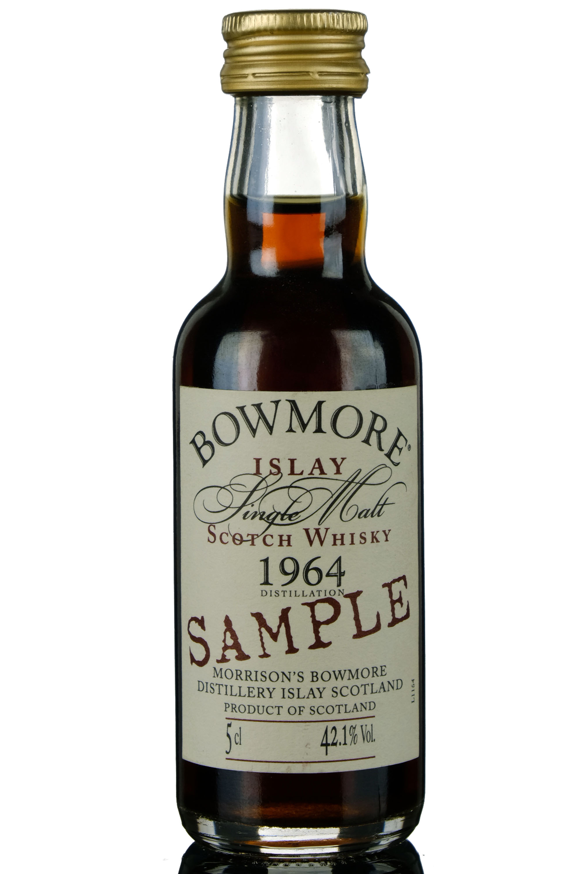 Bowmore 1964-2000 - 35 Year Old - Oddbins Exclusive - Sample Miniature