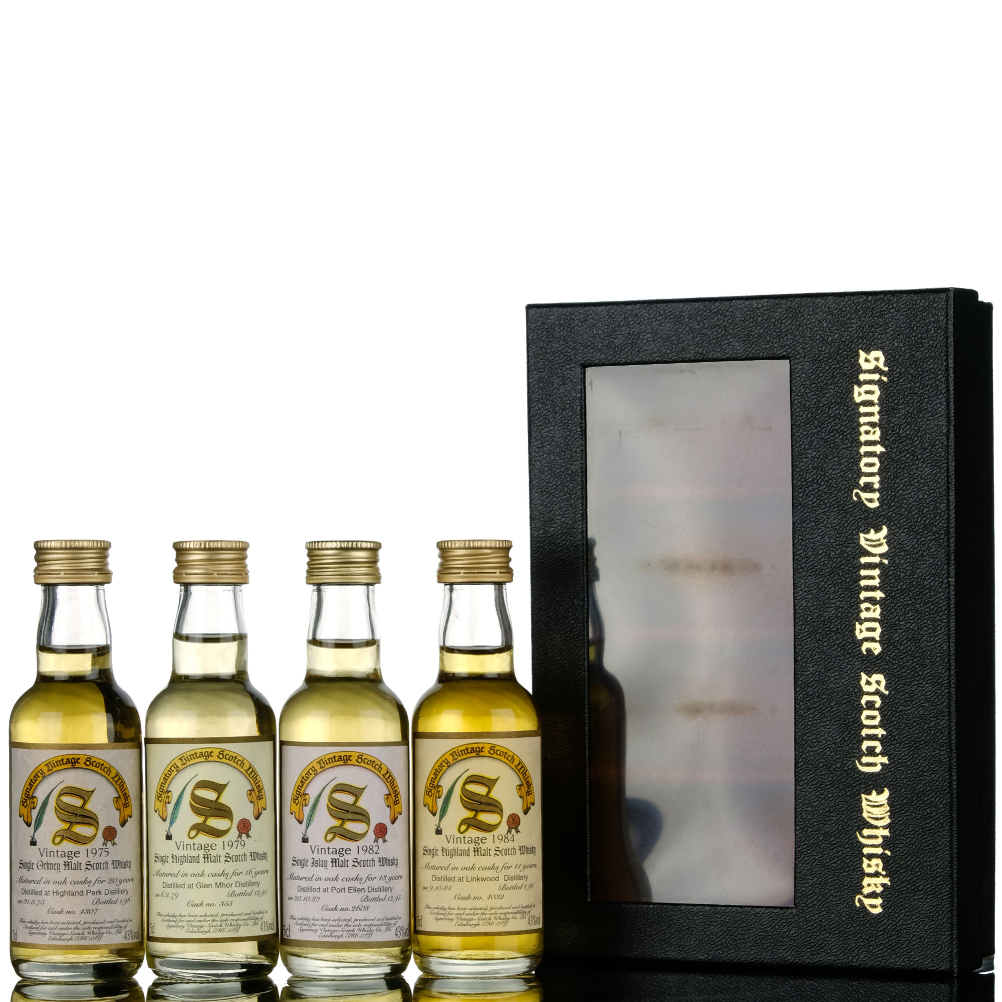 4 X Signatory Vintage Miniatures