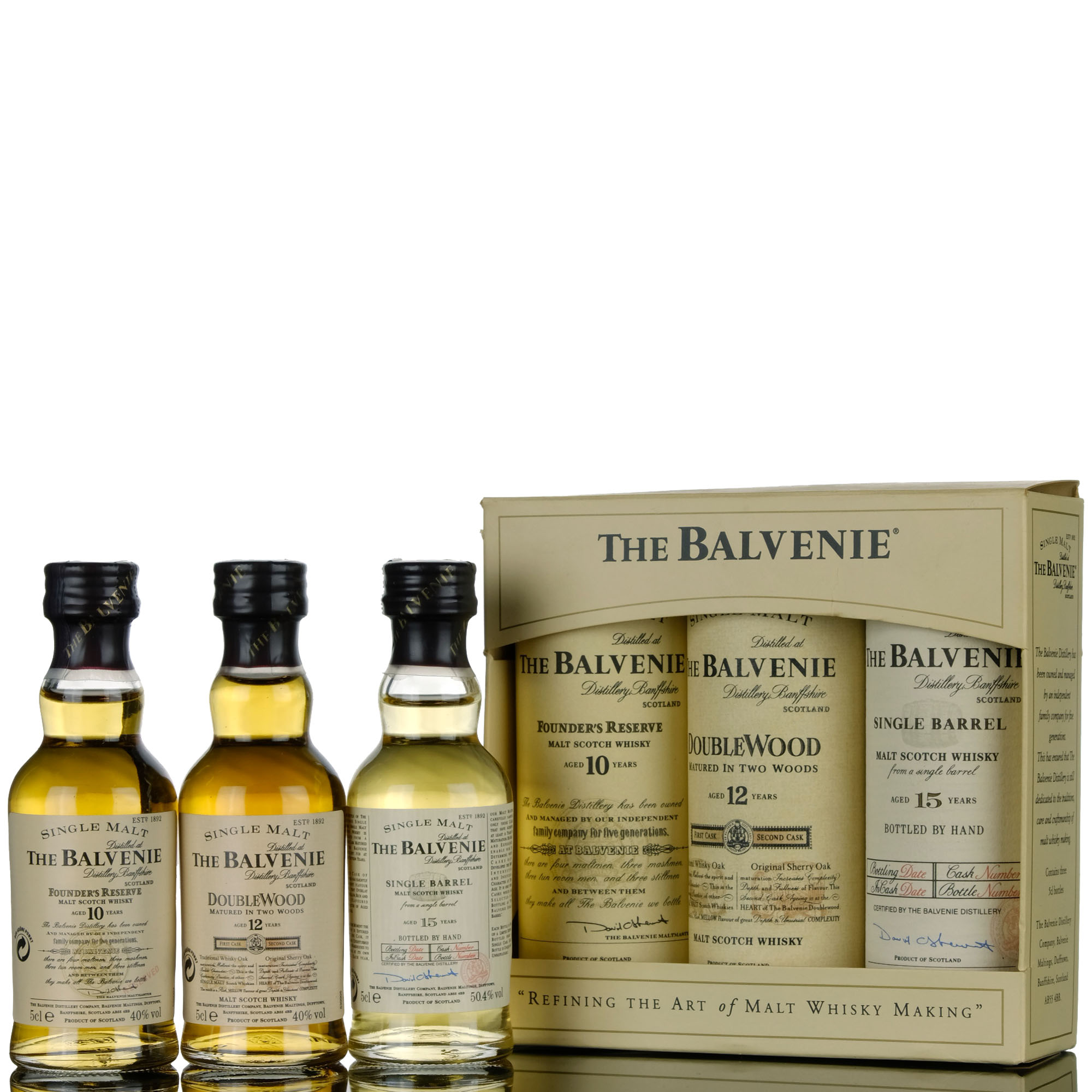 Balvenie Miniature Set 10 12 15