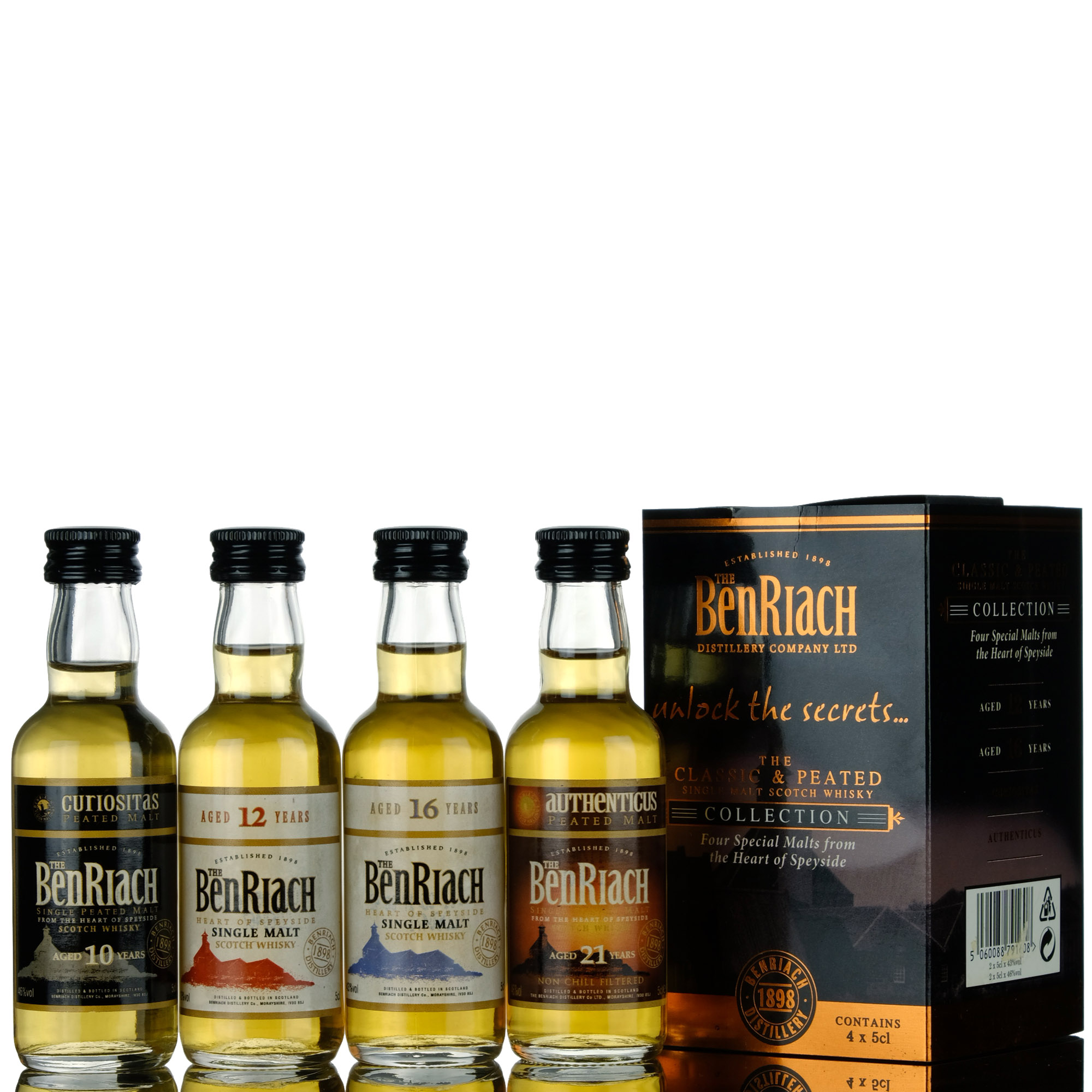 Benriach Classic Peated Miniature Collection
