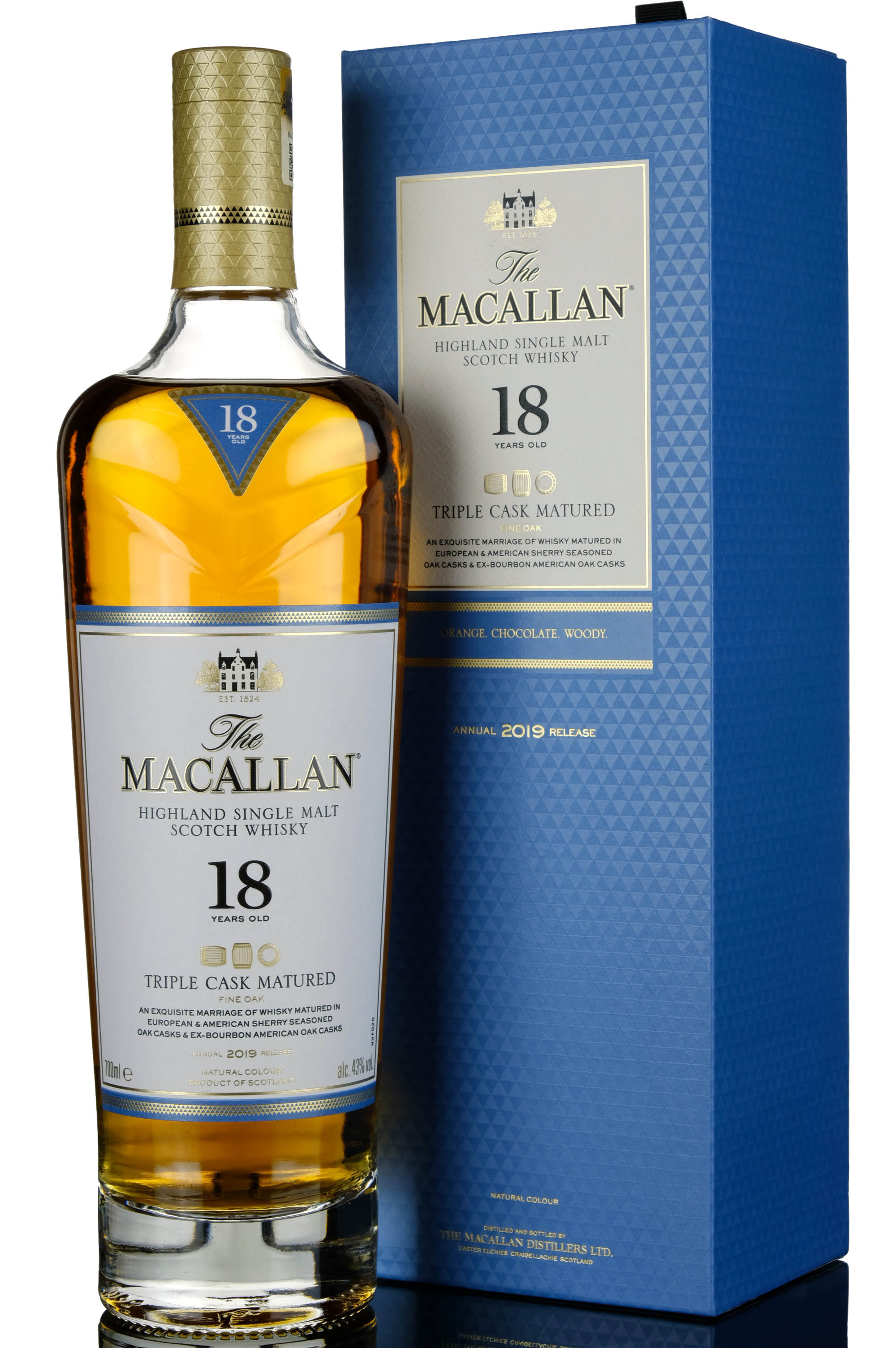 Macallan 18 Fine Oak Triple Cask Matured 2019 Release