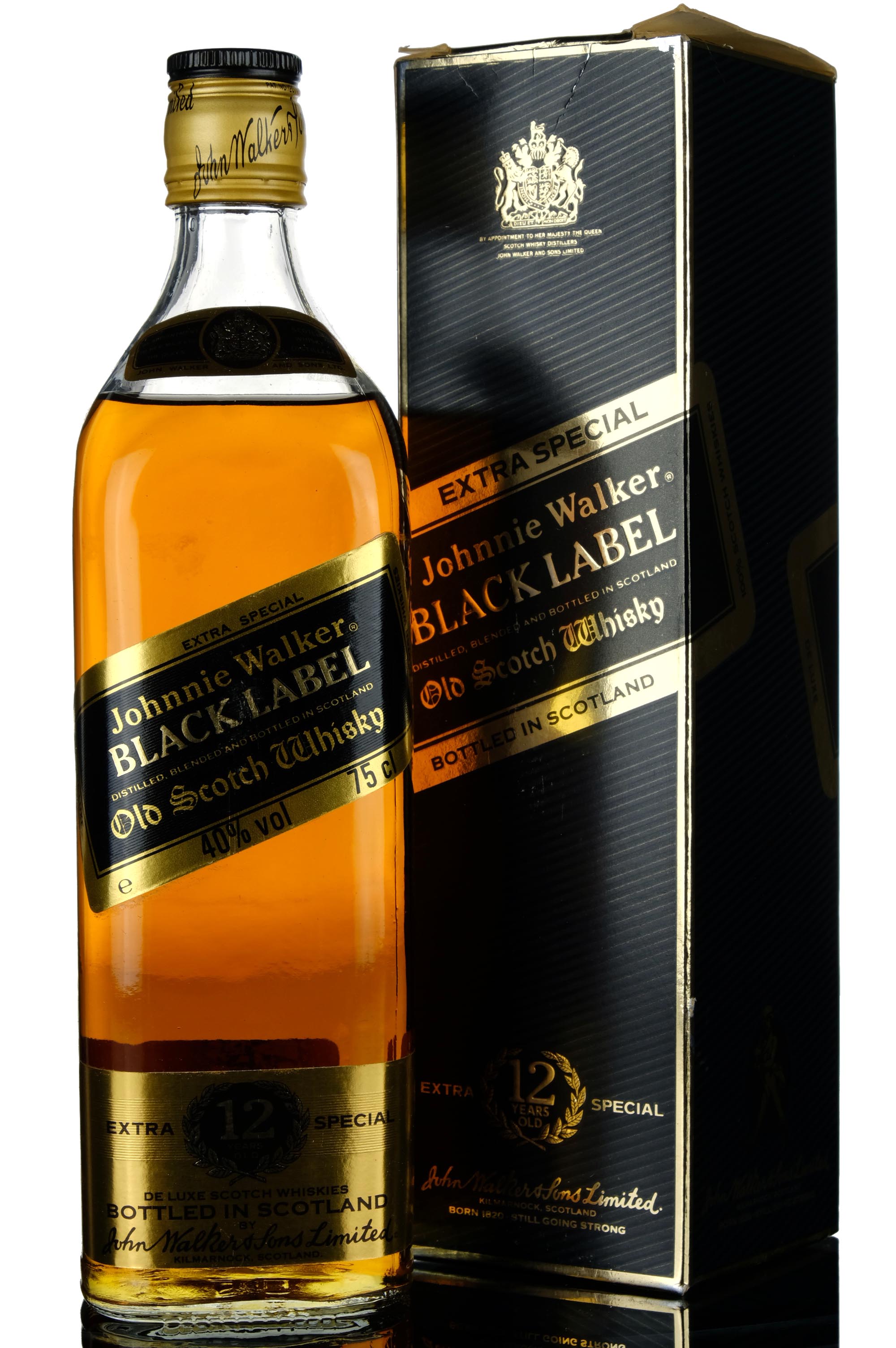 Johnnie Walker 12 Black Label Extra Special 1980s