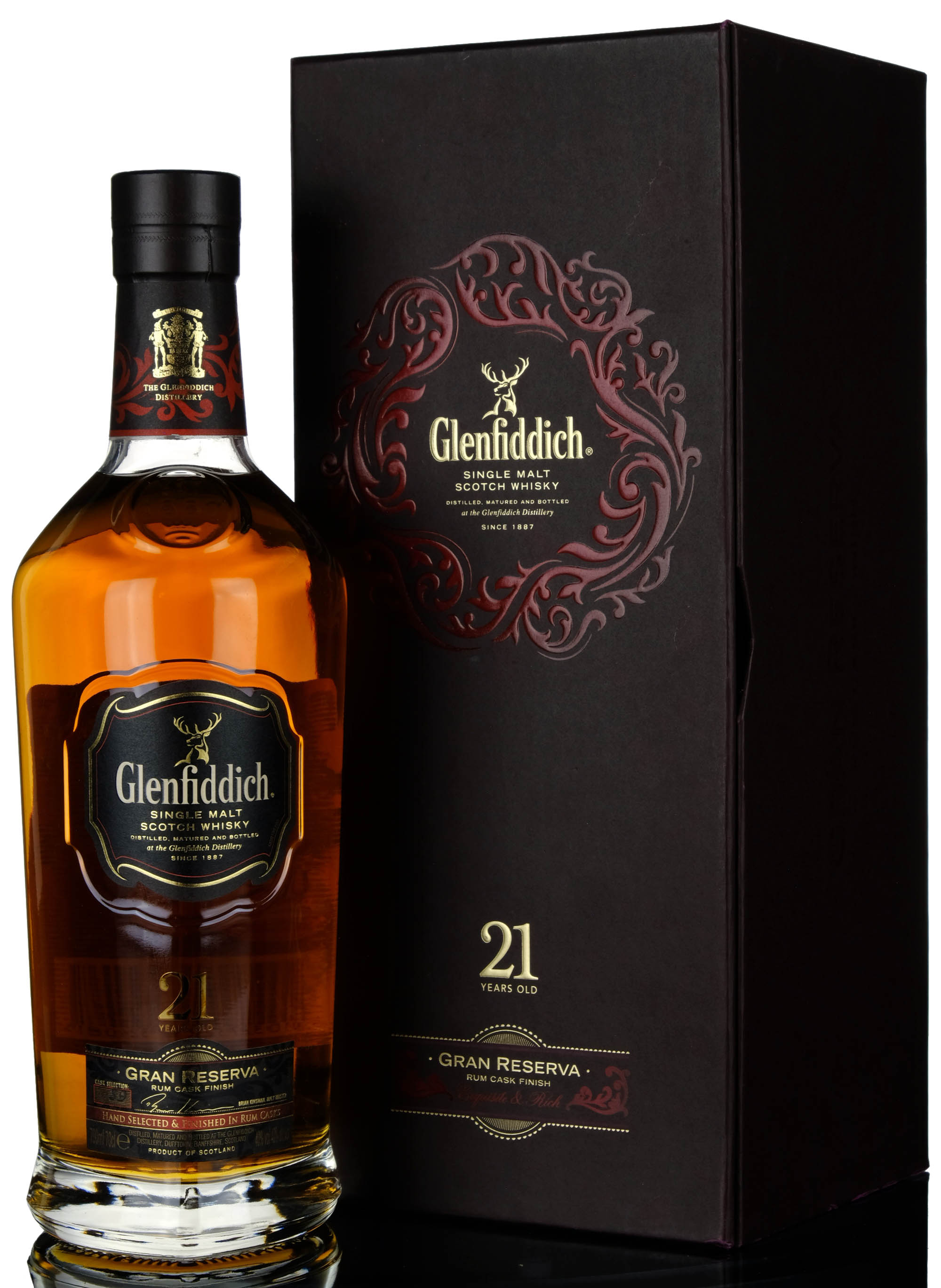 Glenfiddich 21 Year Old - Gran Reserva - Small Batch - 2010s
