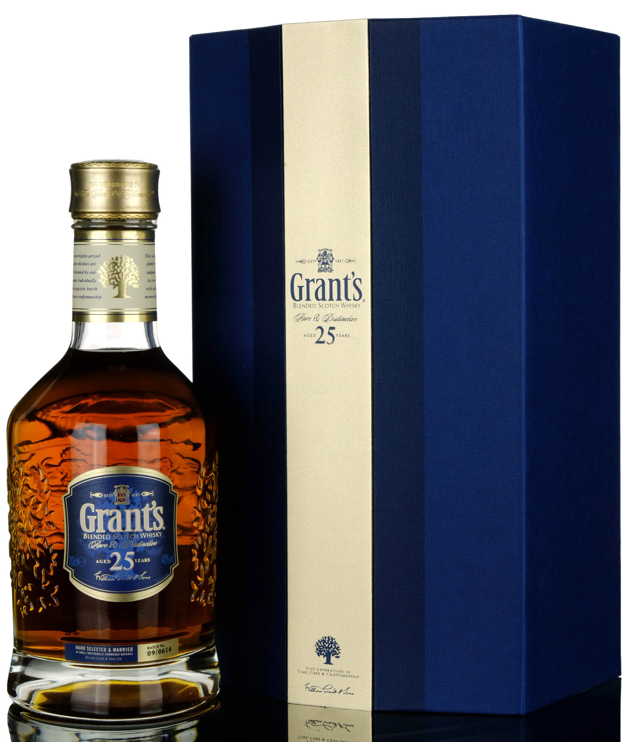 Grants 25 Year Old - Rare & Distinctive - Small Batch