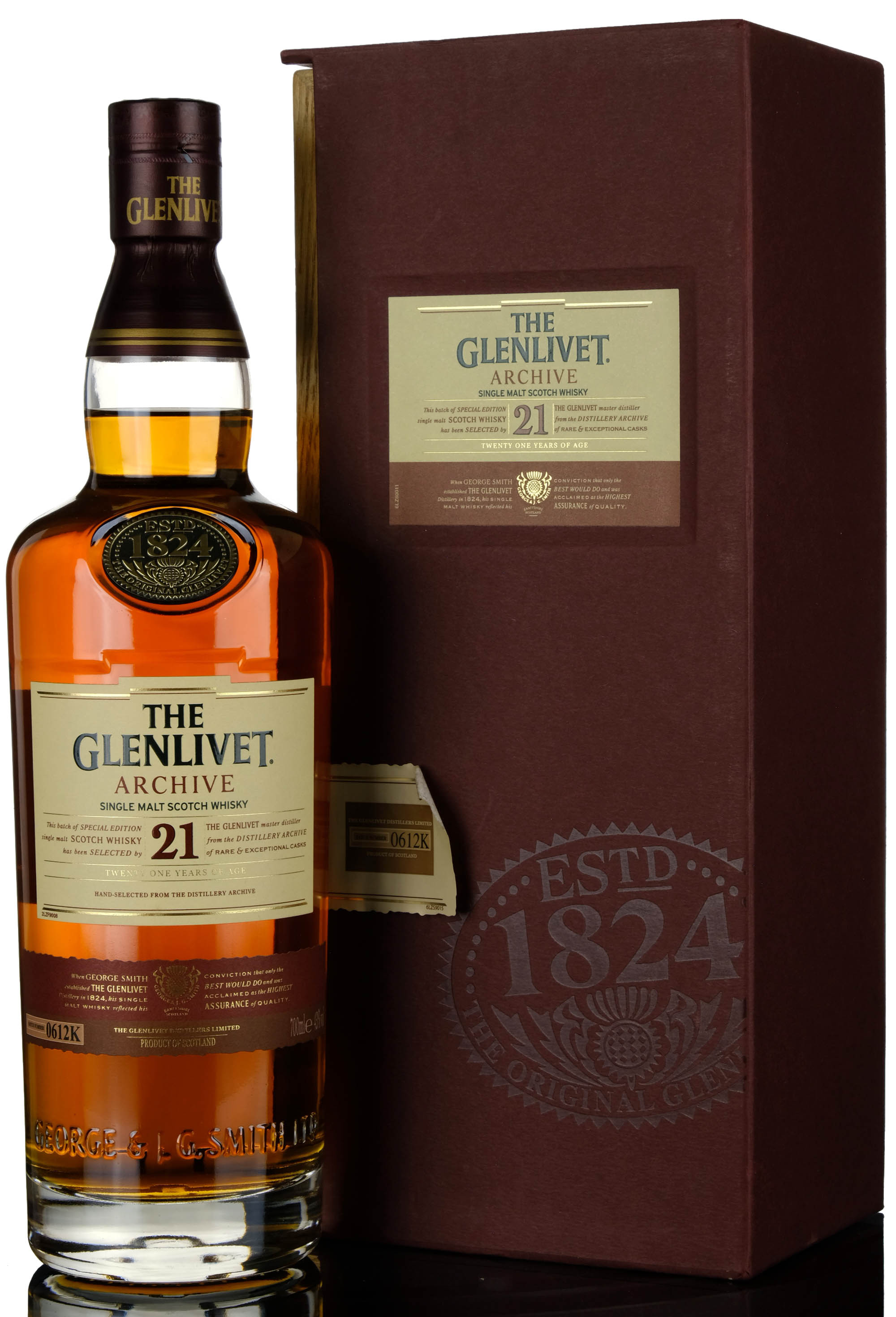 Glenlivet 21 Year Old - Archive - Small Batch - 2011 Release