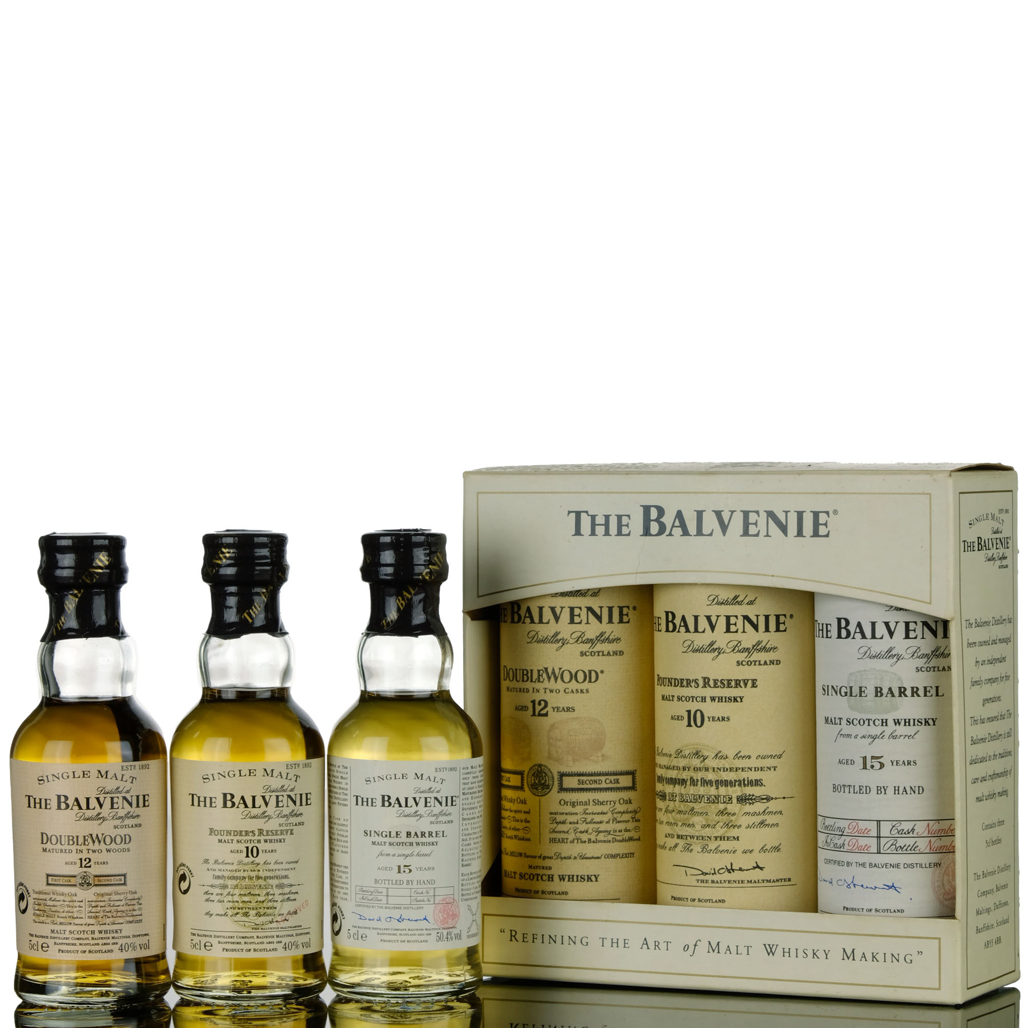 Balvenie Miniature Set 10 12 15