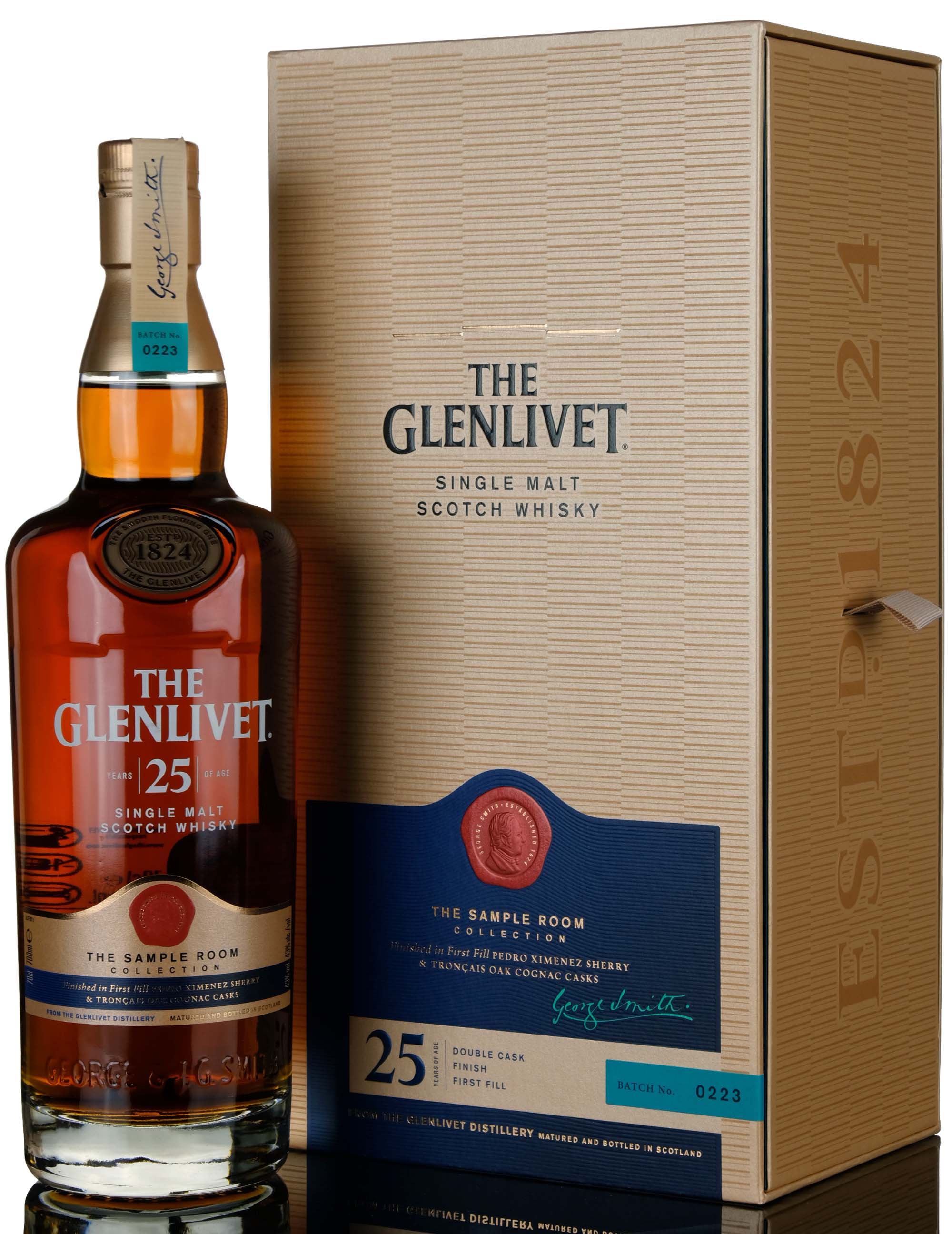 Glenlivet 25 Year Old - The Sample Room Collection - Small Batch - 2023 Release