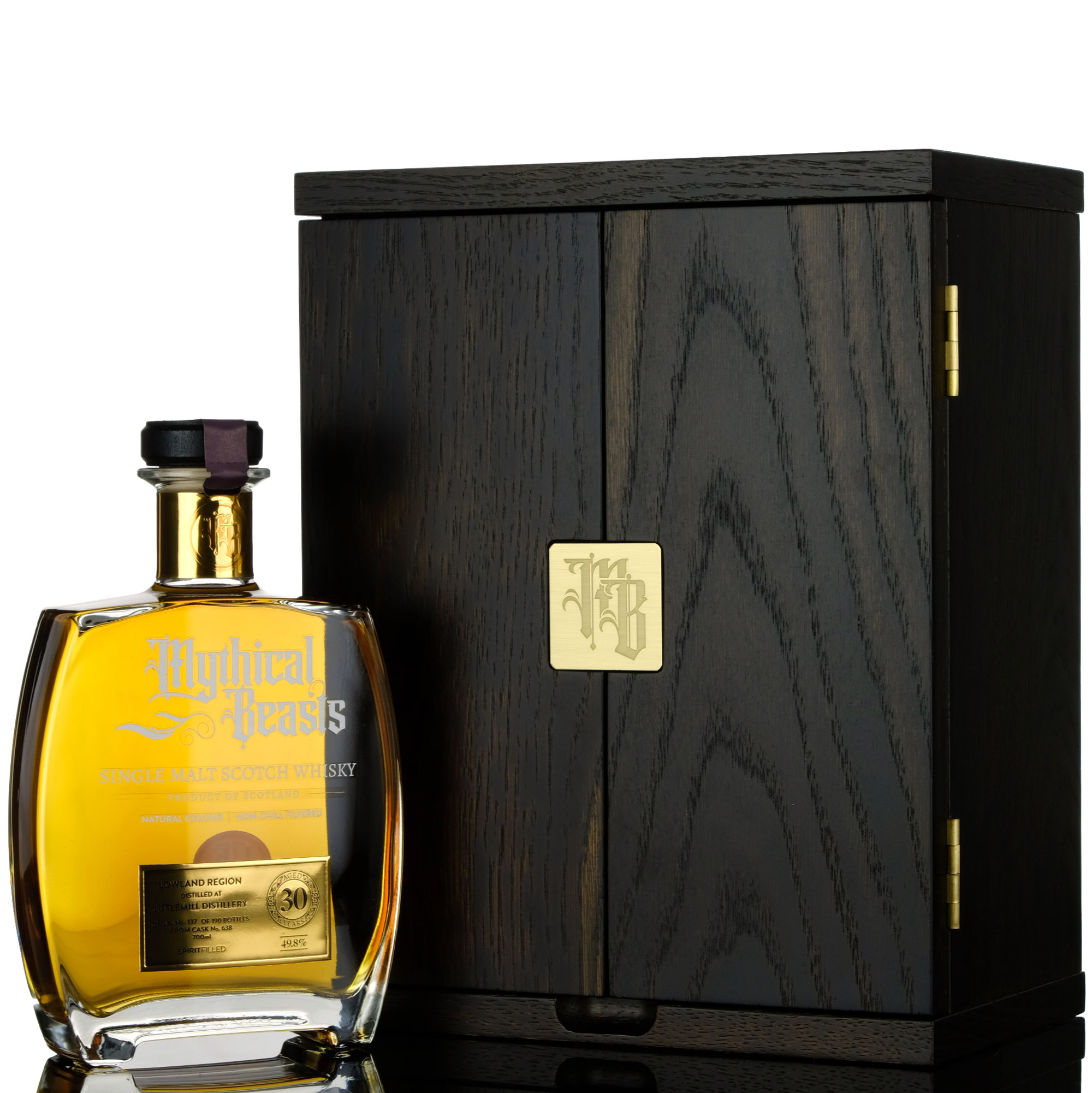 Littlemill 30 Year Old - Spiritfilled - Mythical Beasts - Single Cask 638