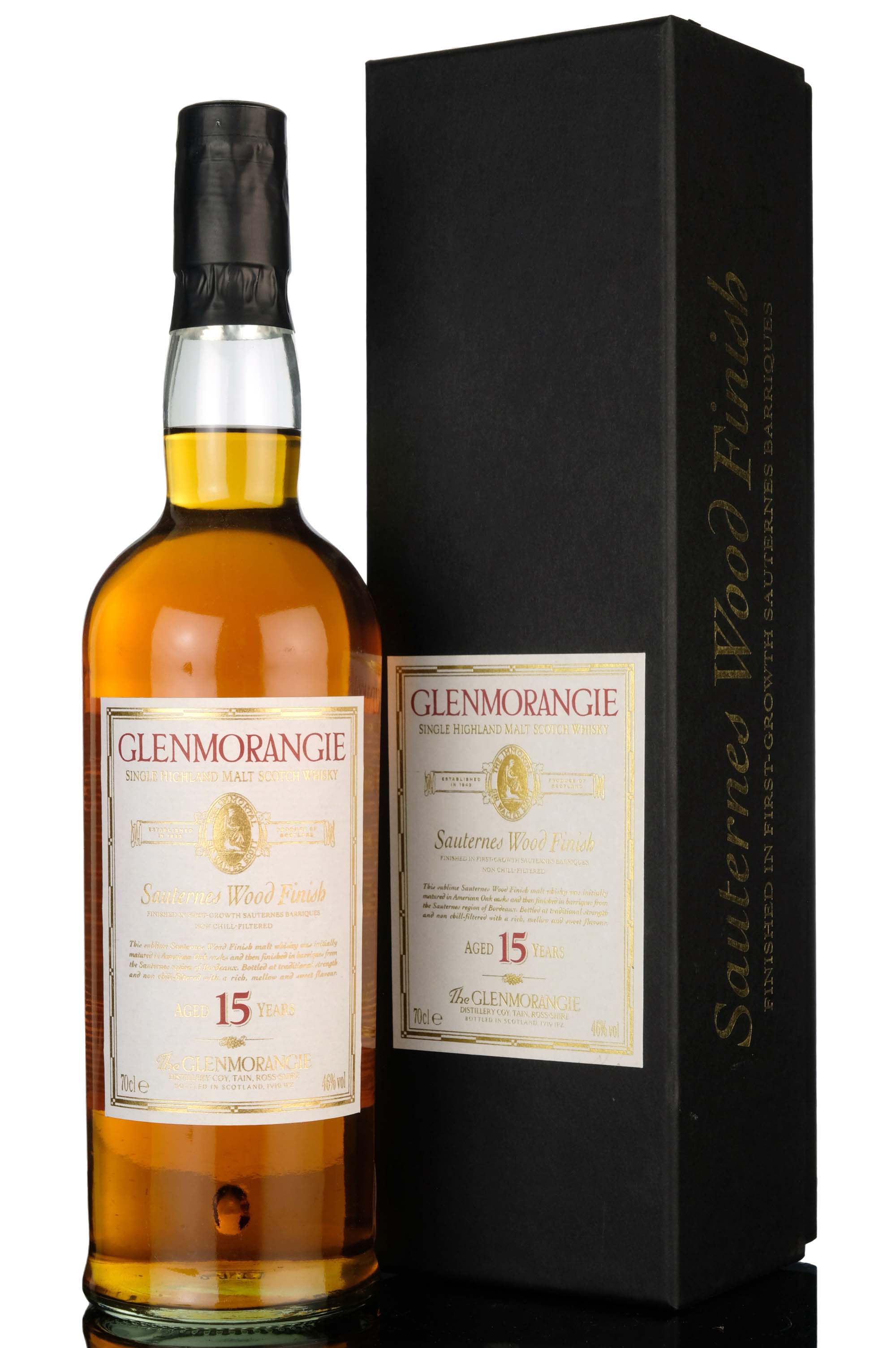 Glenmorangie 15 Year Old - Sauternes Wood Finish - 2004 Release