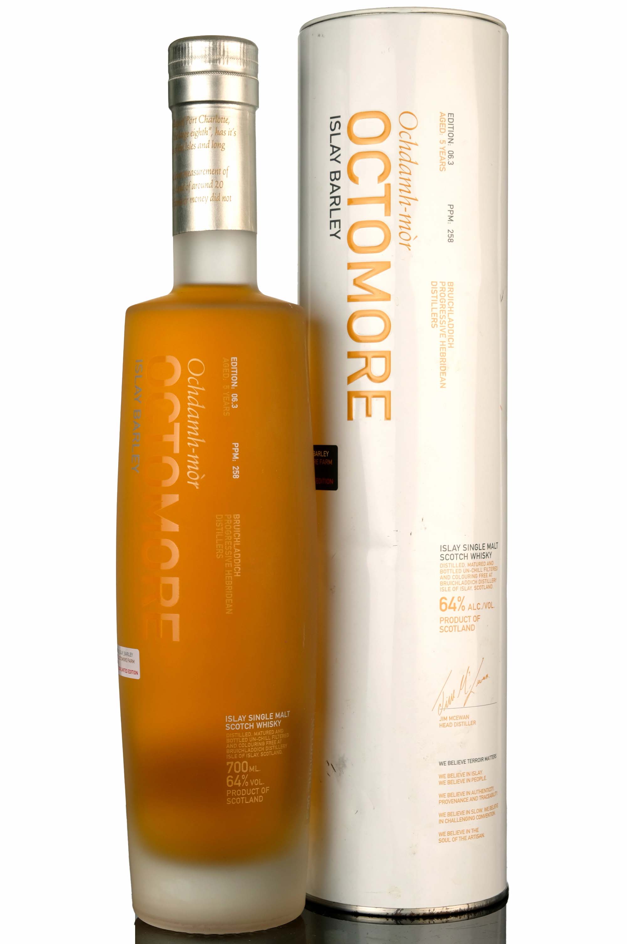 Octomore 2009-2015 - 5 Year Old - Islay Barley - Edition 06.3