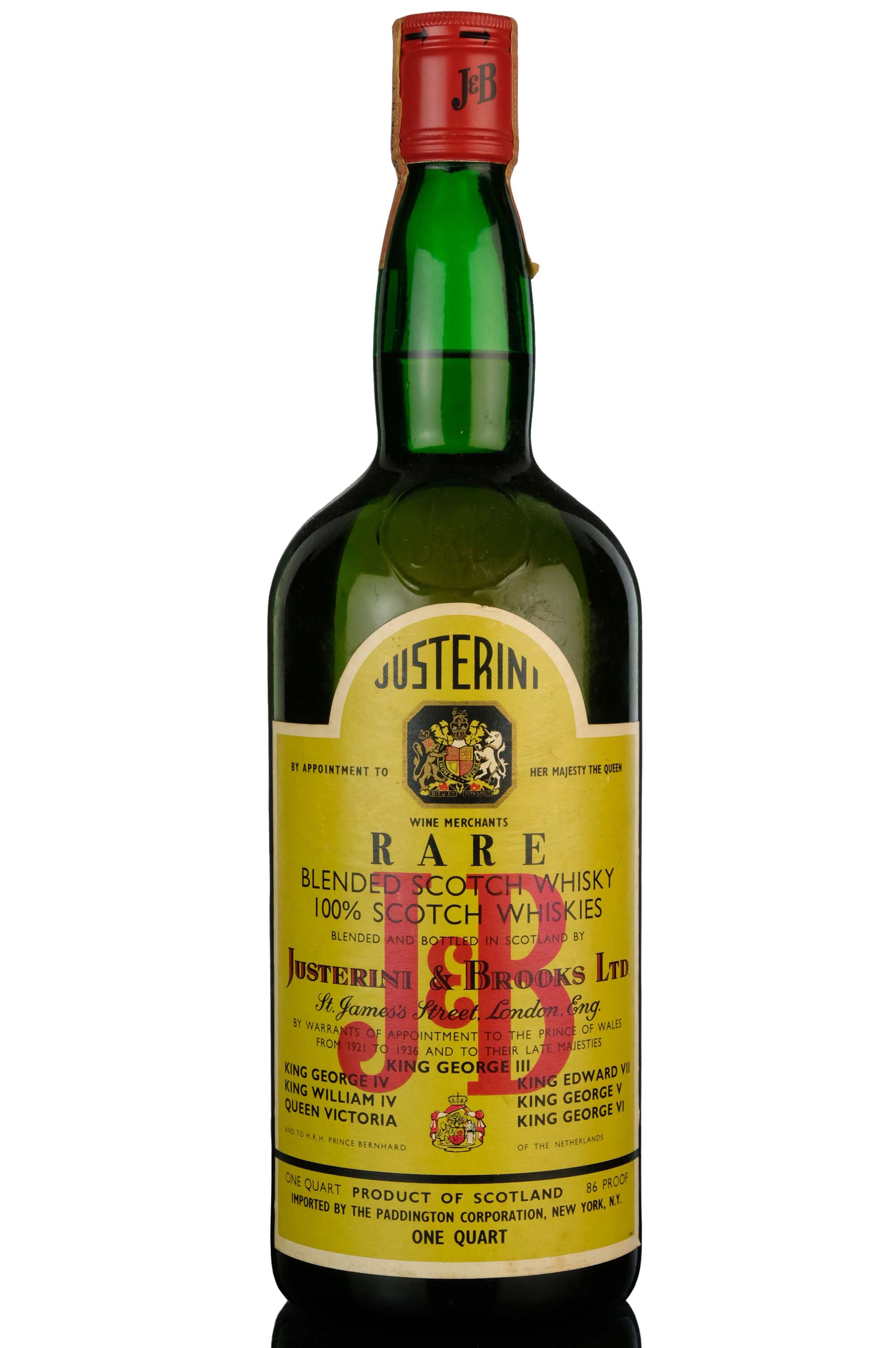 J&B Rare - 1980s - 1 US Quart