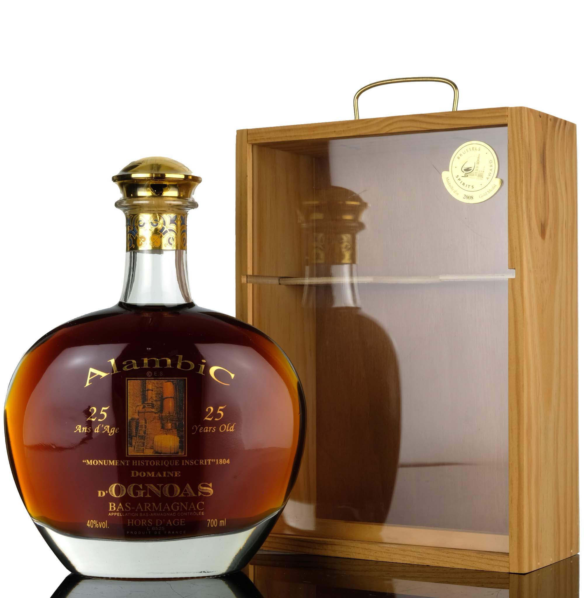 Domaine d'Ognoas Alambic 25 Year Old Bas Armagnac