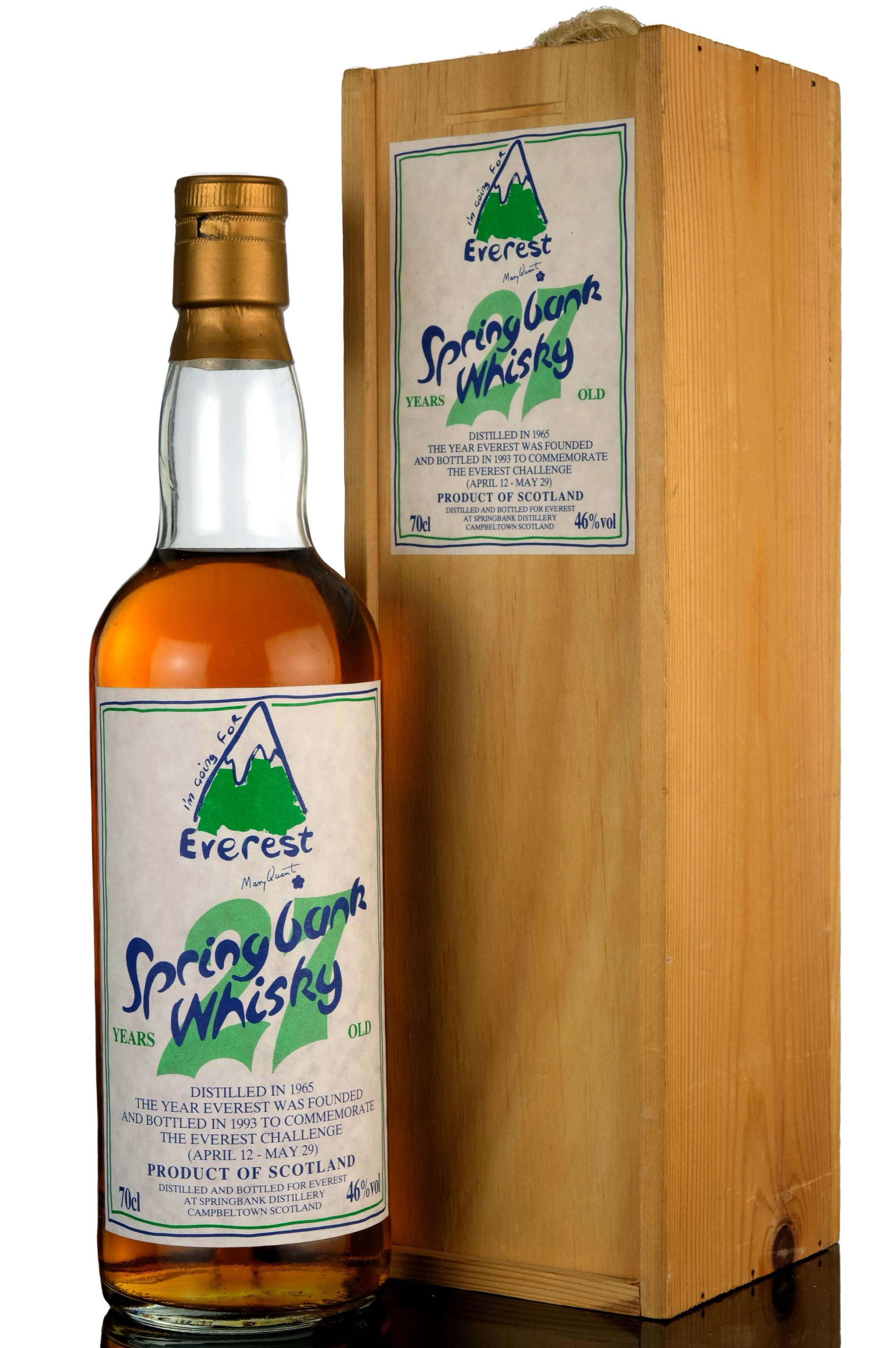 Springbank 1965-1993 - 27 Year Old - Everest Challenge