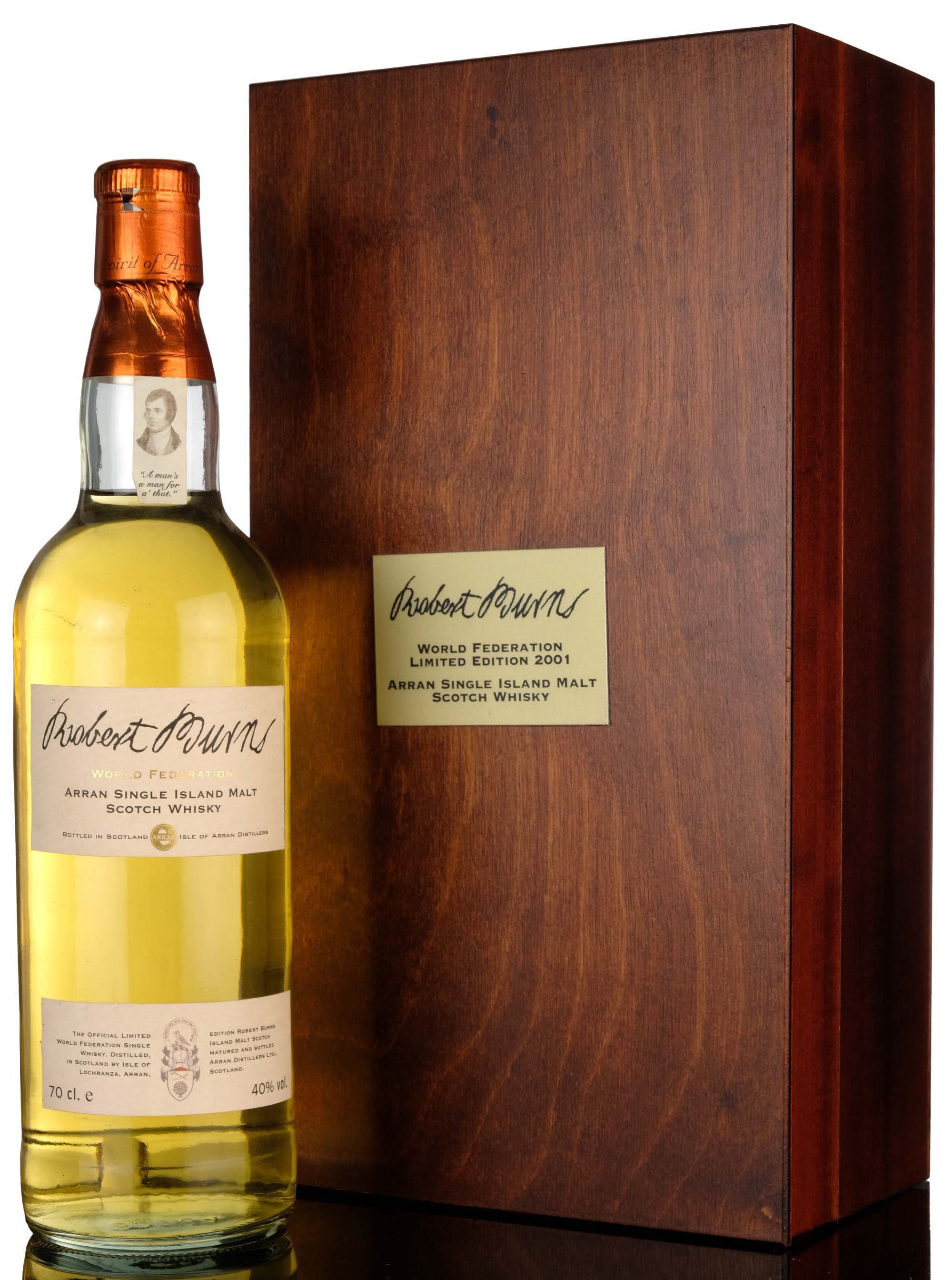 Arran Robert Burns - World Federation Limited Edition 2001