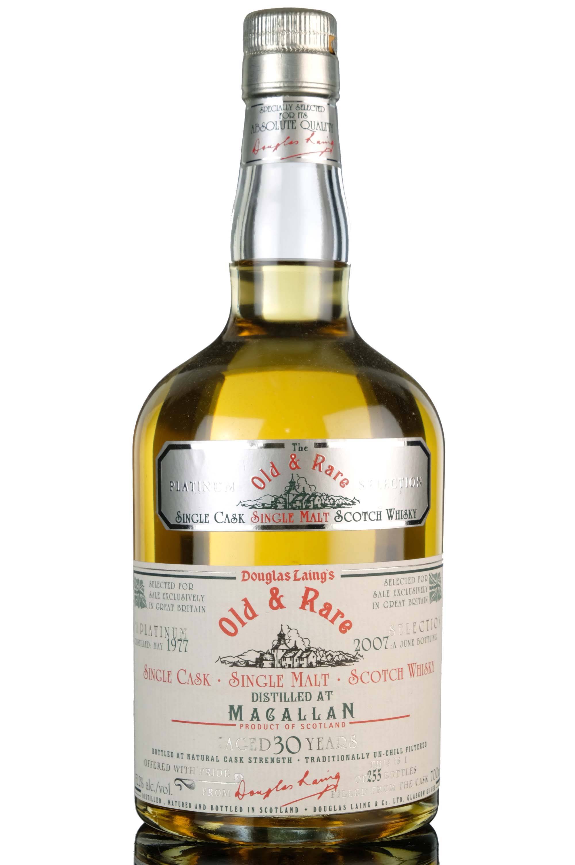Macallan 1977-2007 - 30 Year Old - Douglas Laing - Old & Rare Platinum Selection - Single 