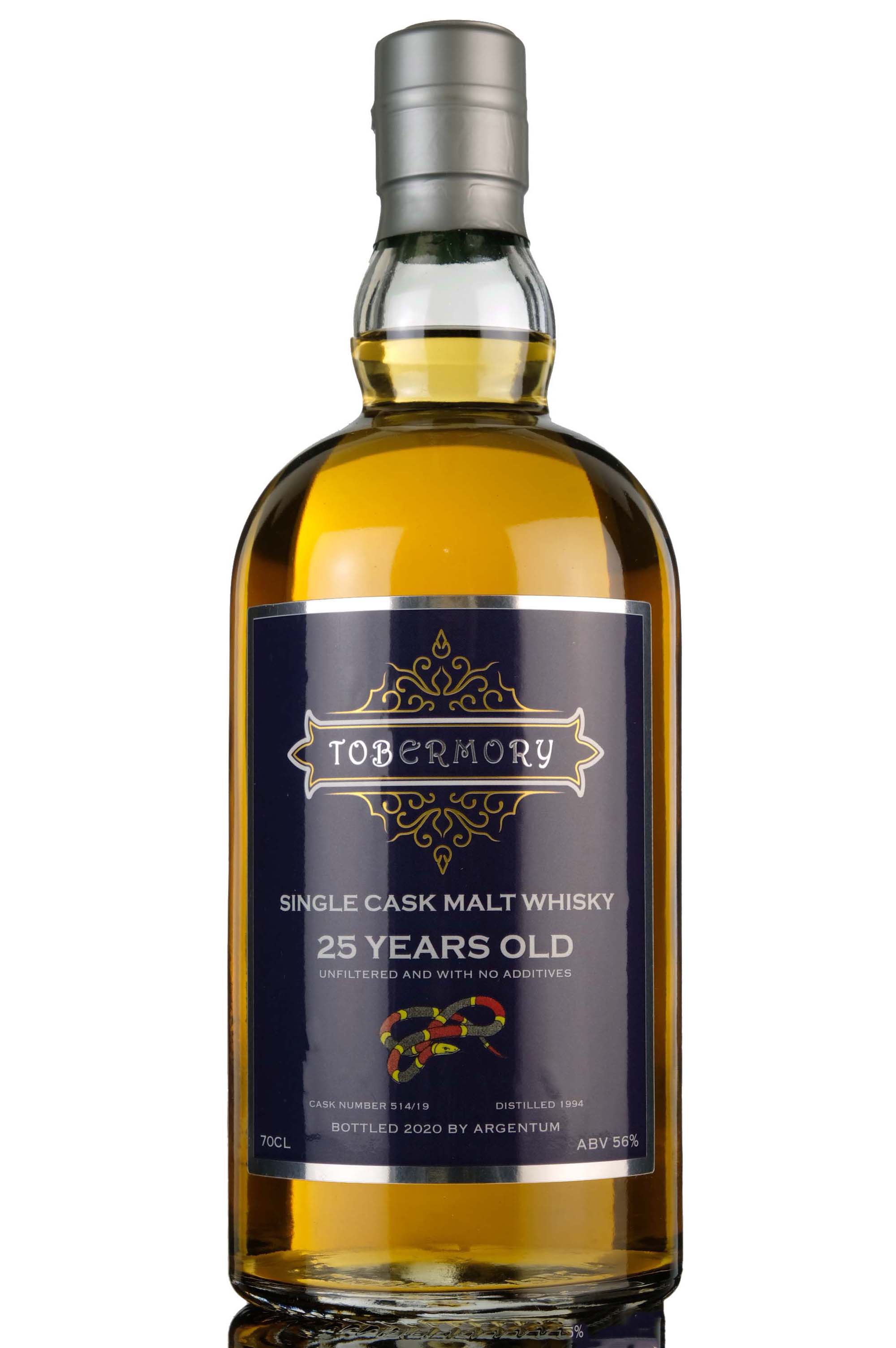 Tobermory 1994-2020 - 25 Year Old - Single Cask 514/19