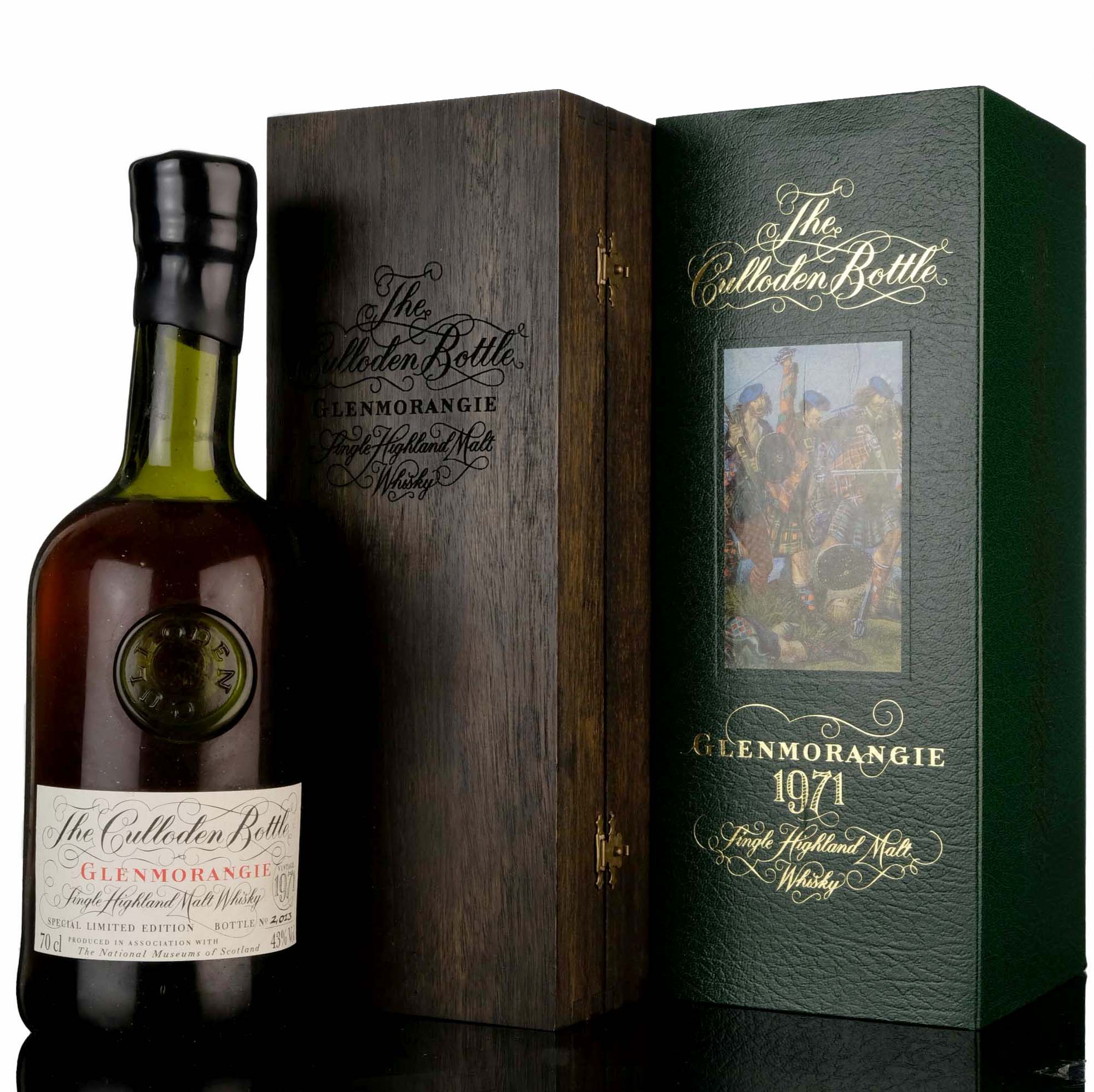 Glenmorangie 1971-1995 - The Culloden Bottle