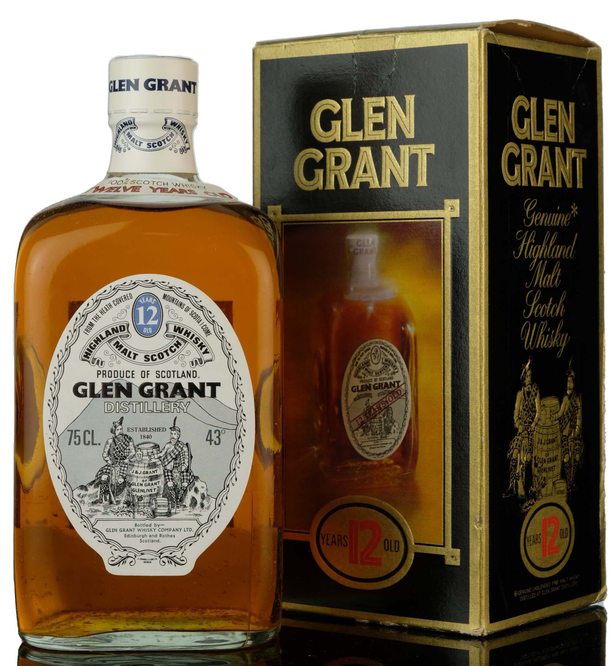 Glen Grant 12 Year Old  1970s  75cl
