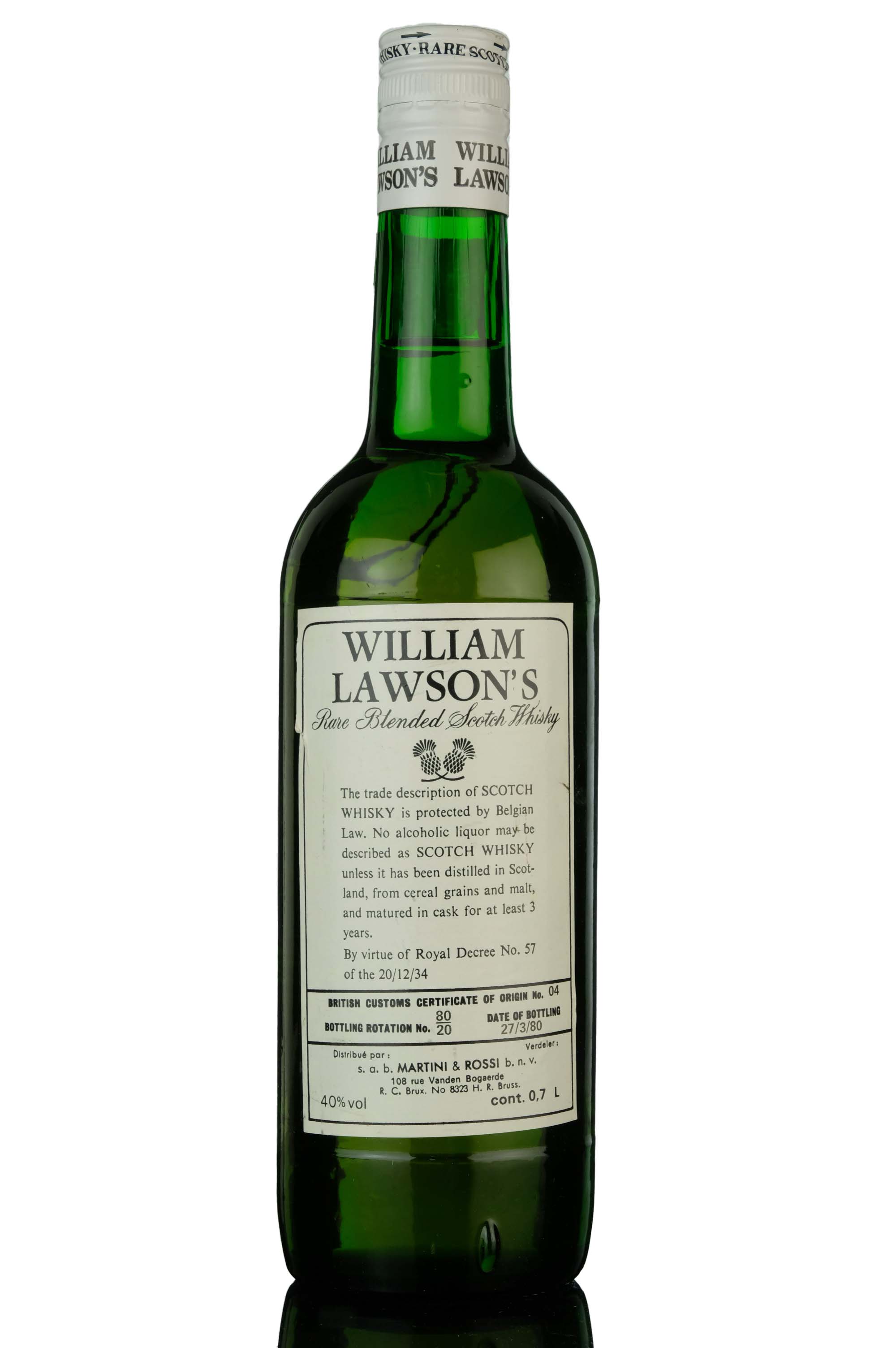 William Lawson - 1980s