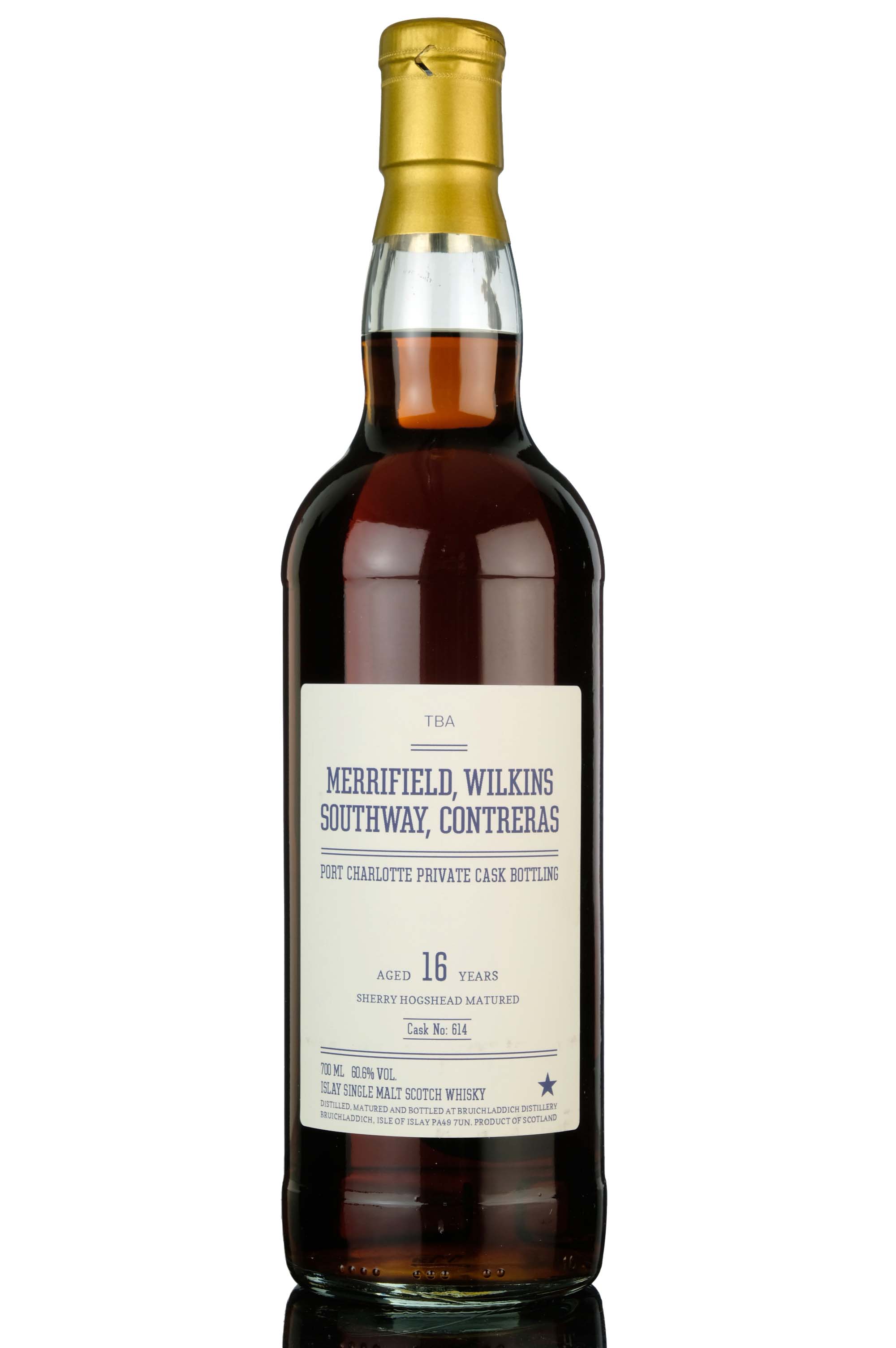 Port Charlotte 16 Year Old - Private Bottling - Single Cask 614