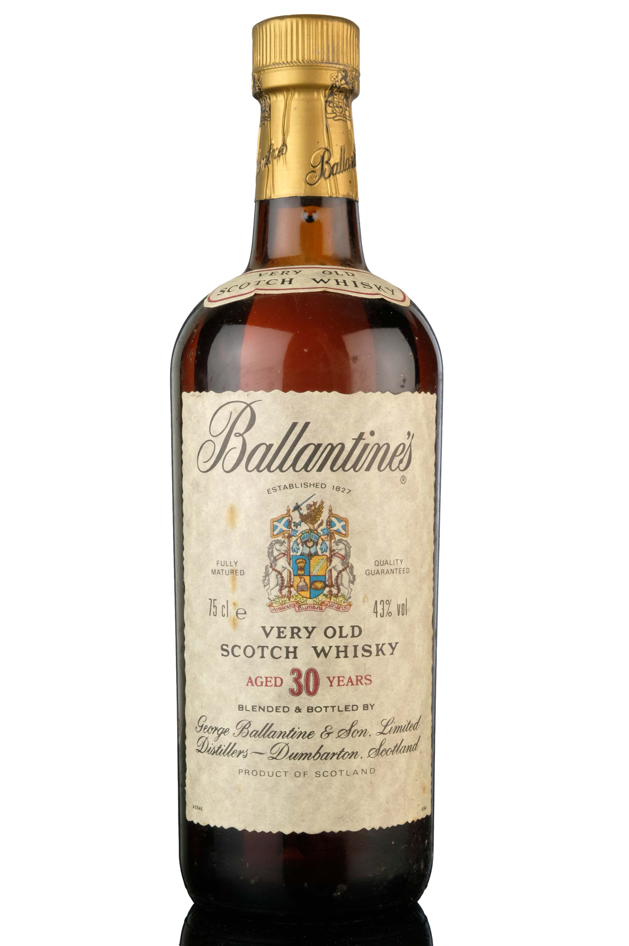 Ballantines 30 Year Old - 1980s