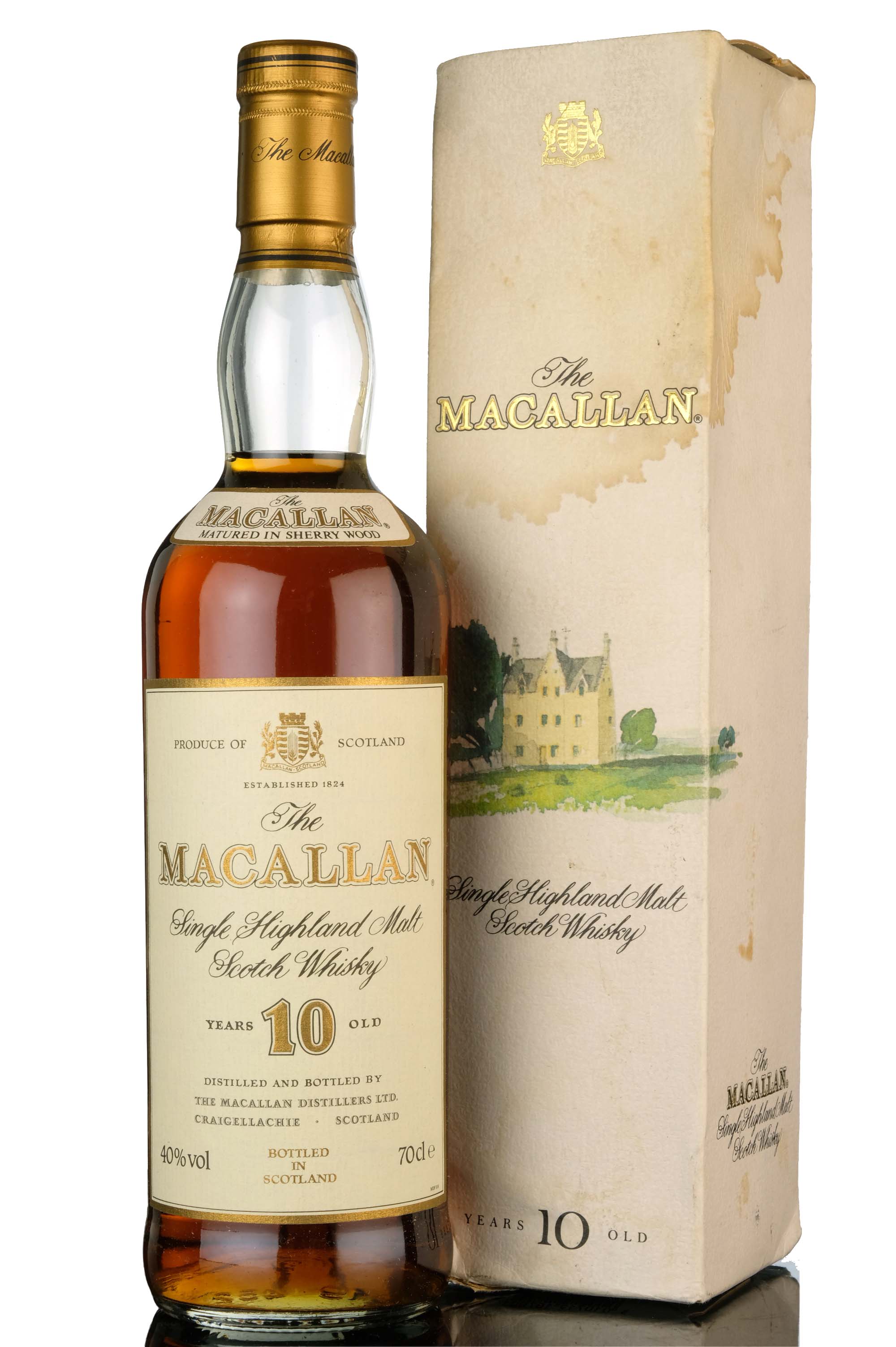 Macallan 10 Year Old - Sherry Cask - 1990s