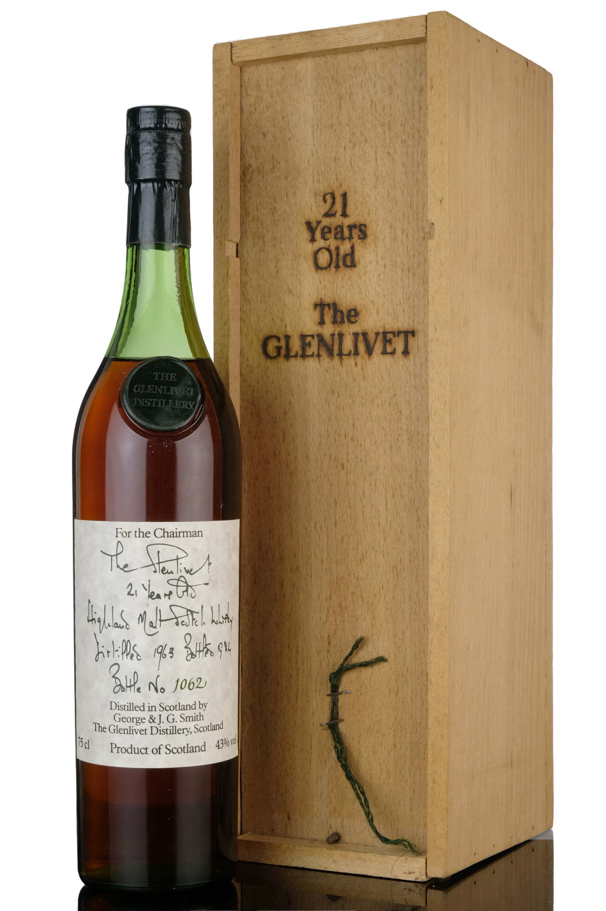 Glenlivet 1963-1984 - 21 Year Old - Chairman Reserve