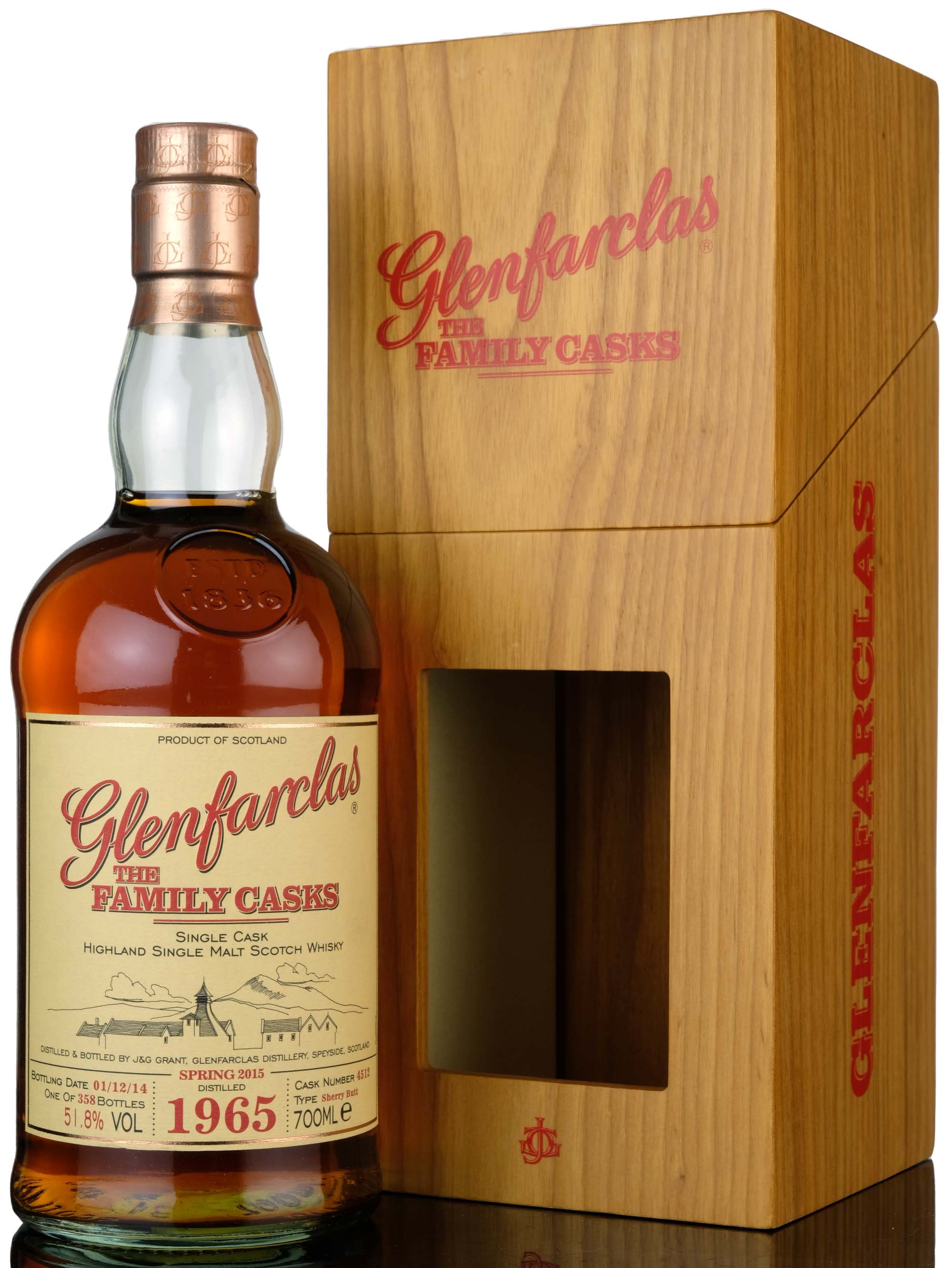 Glenfarclas 1965-2014 - The Family Casks - Single Cask 4512