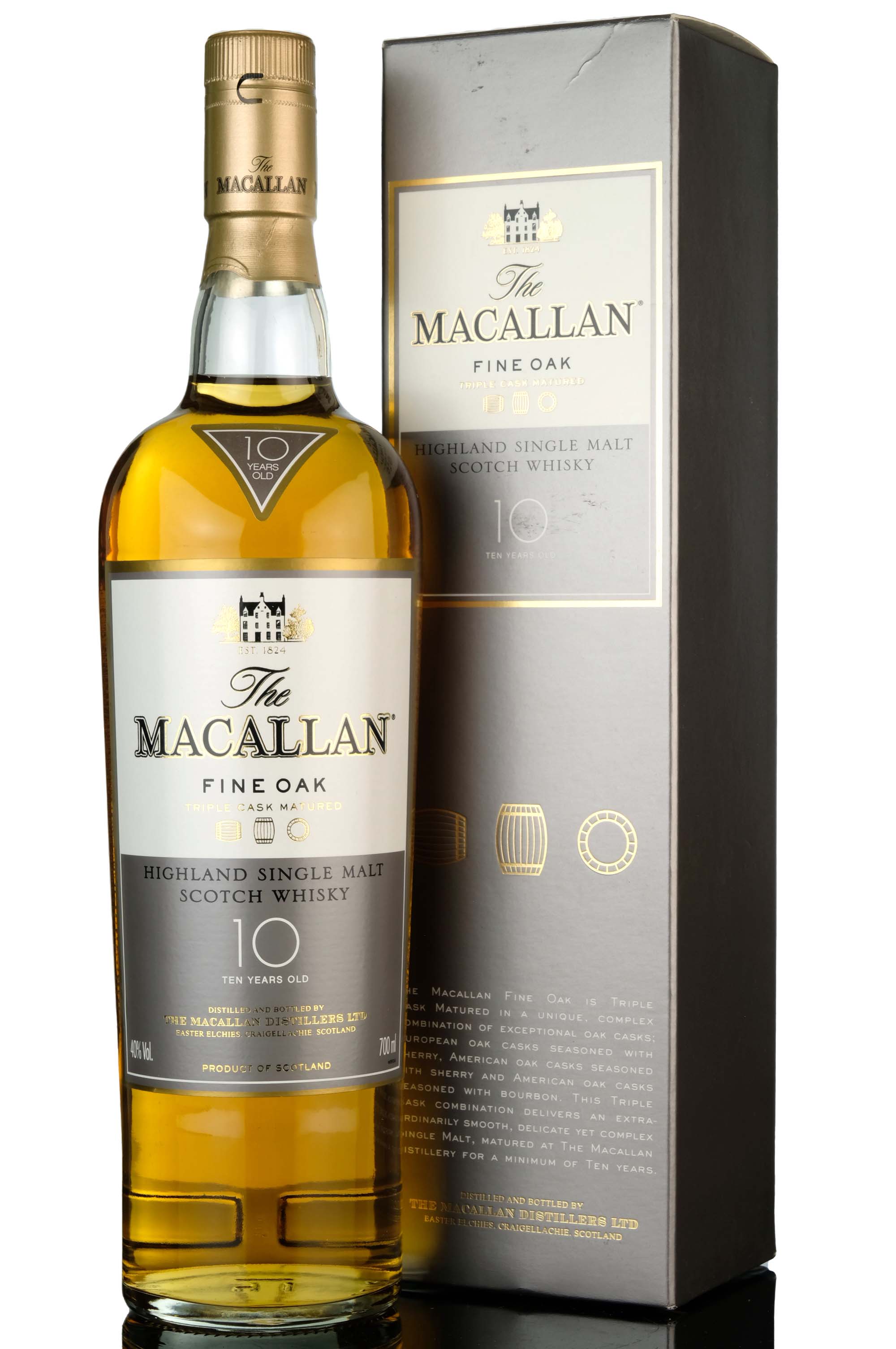 Macallan 10 Year Old - Fine Oak - Mid 2000s