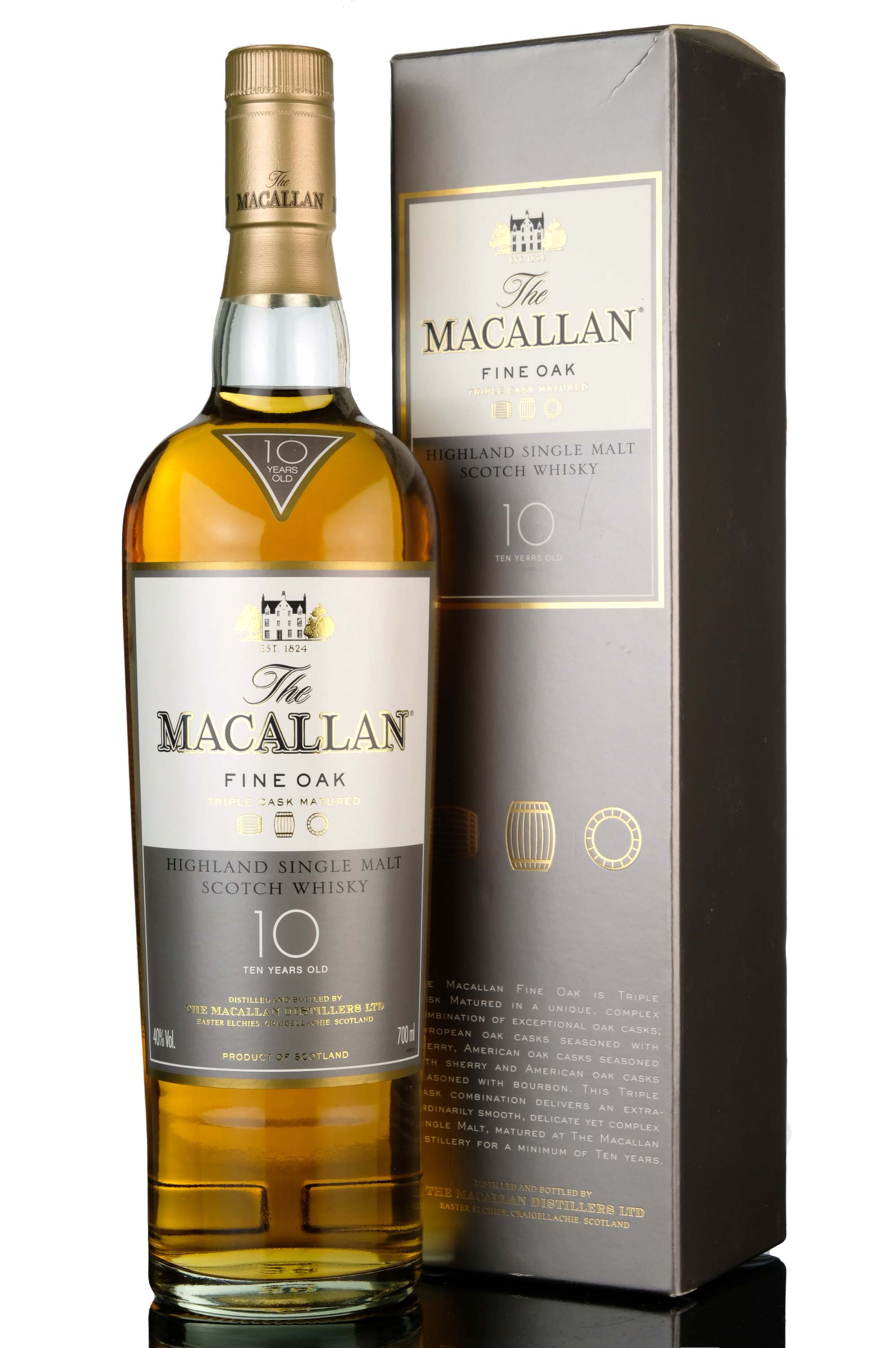 Macallan 10 Year Old - Fine Oak - Mid 2000s