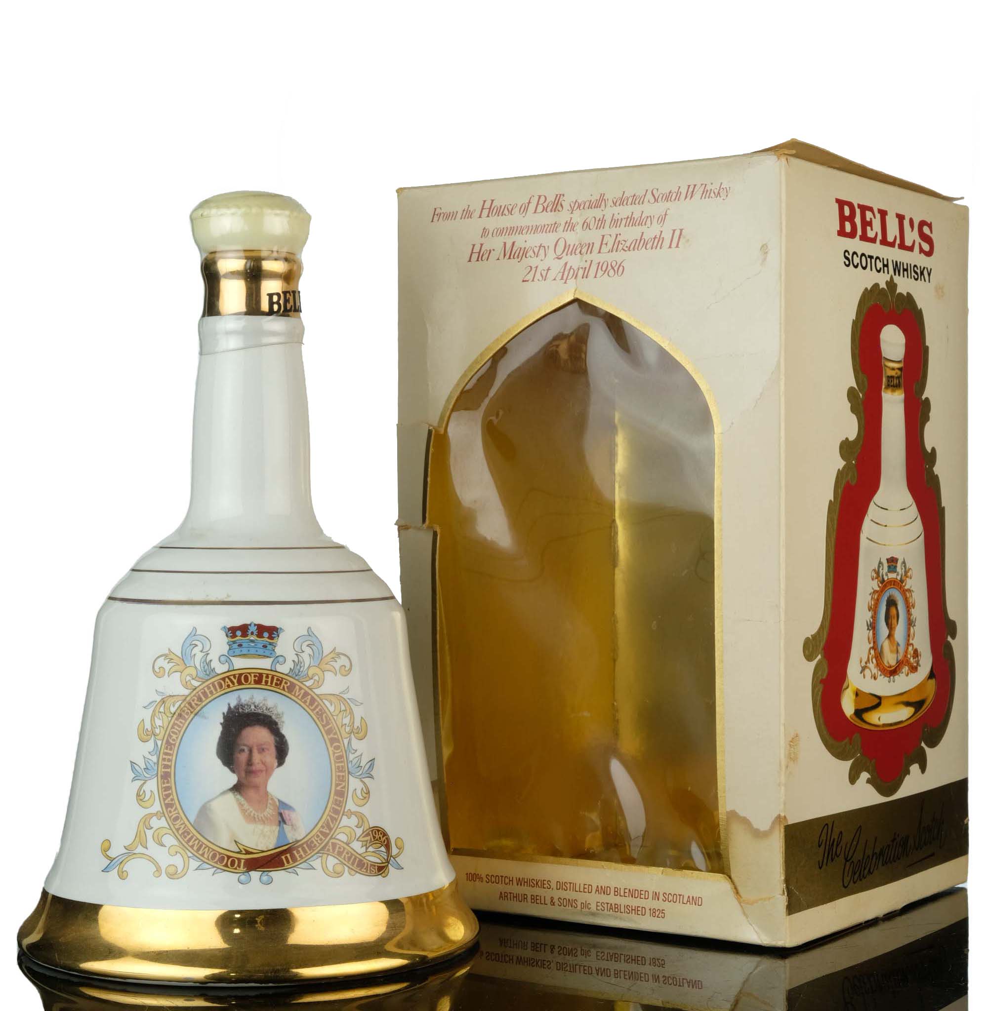 Bells To Commemorate The 60th Birthday Of Her Majesty Queen Elizabeth II 1986