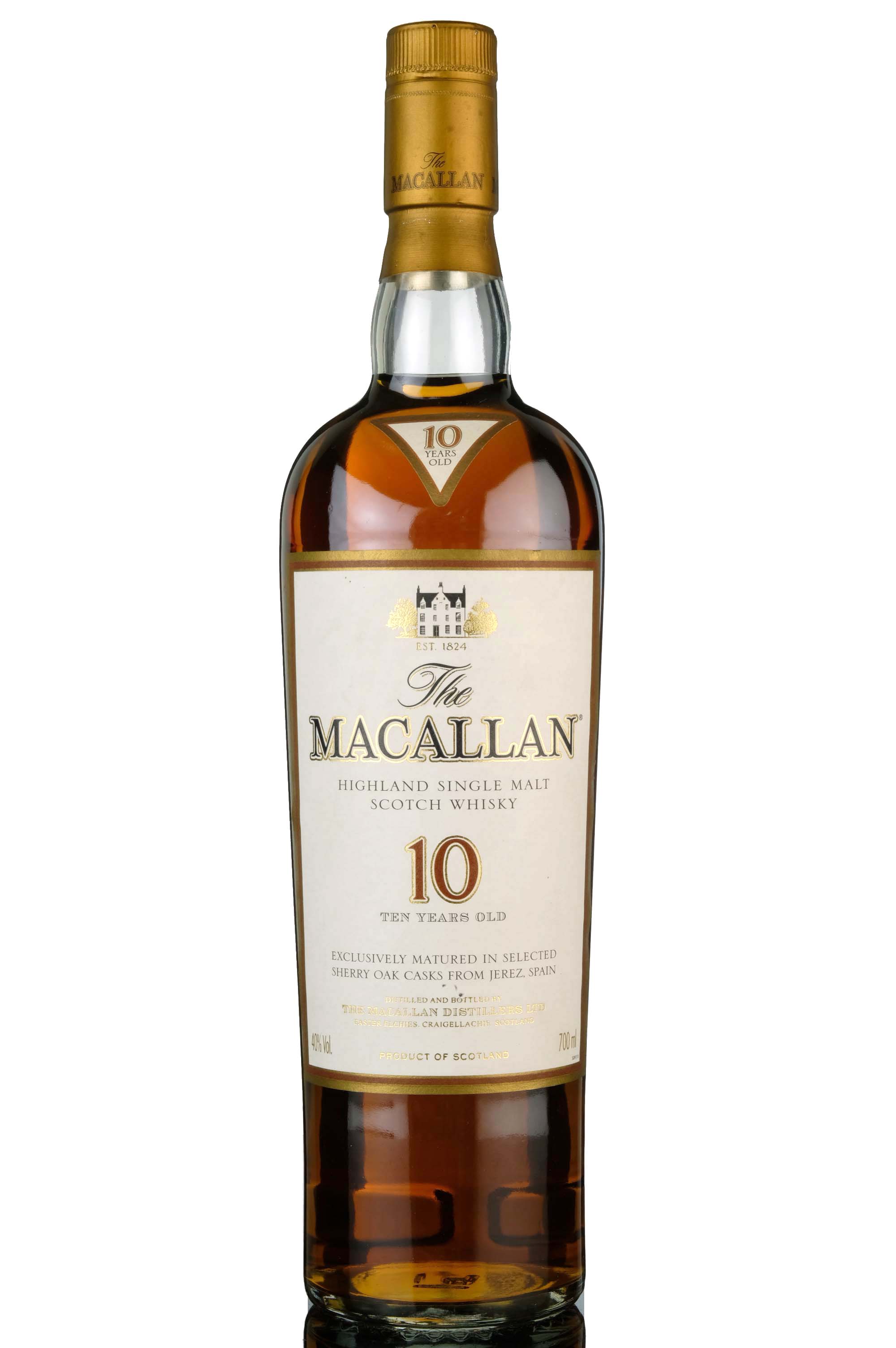 Macallan 10 Year Old - Sherry Cask - Mid 2000s