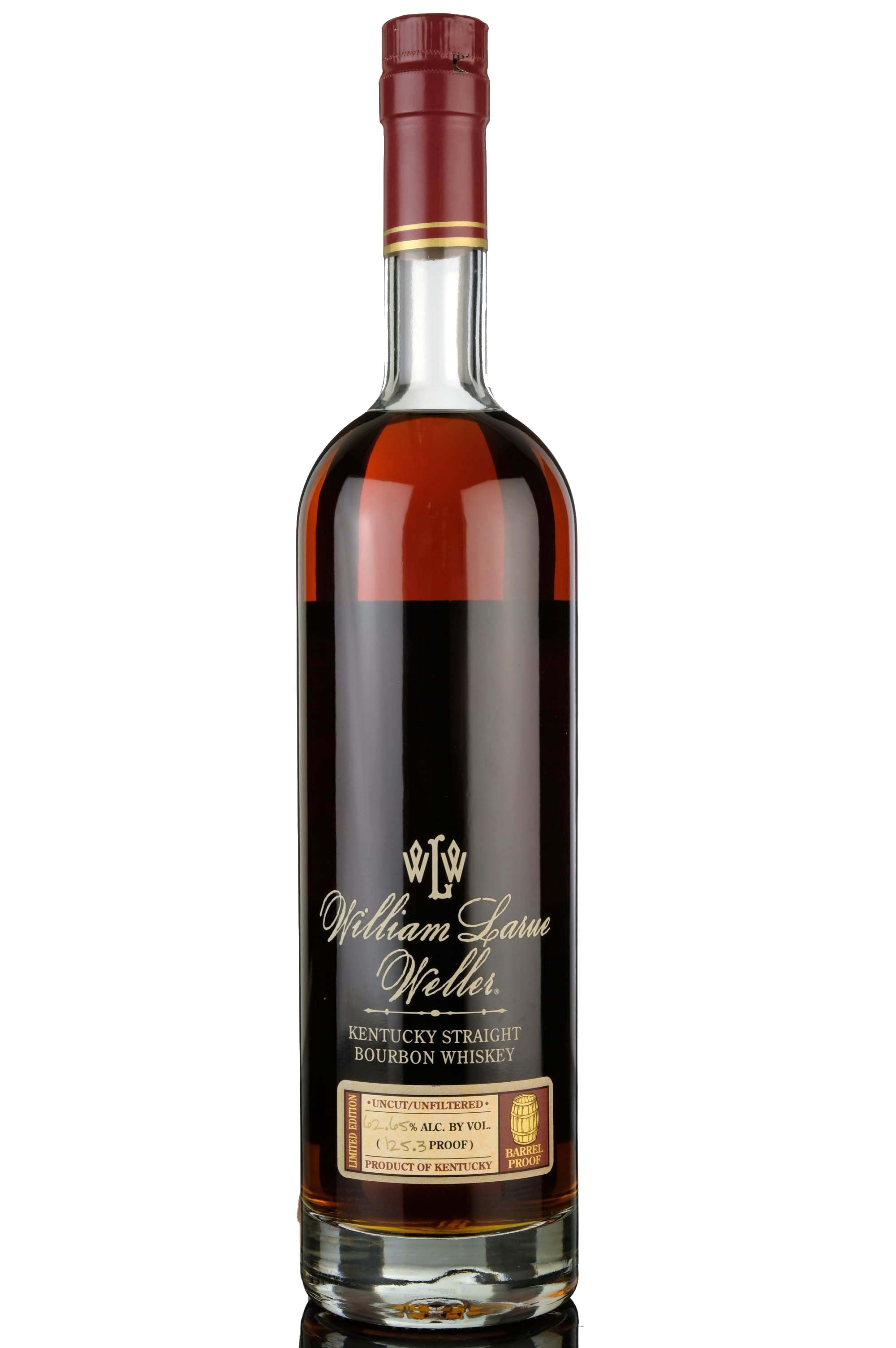William Larue Weller 2009 - 12 Year Old - 2020 Release - Barrel Proof 62.65%