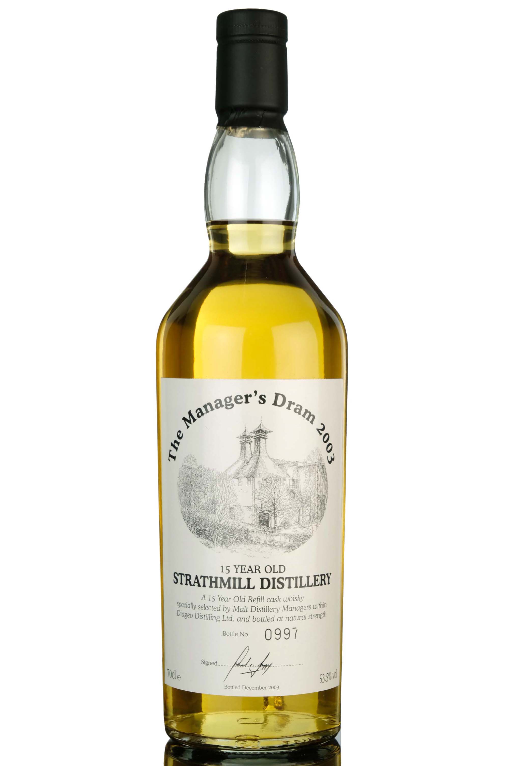 Strathmill 15 Year Old - Managers Dram 2003
